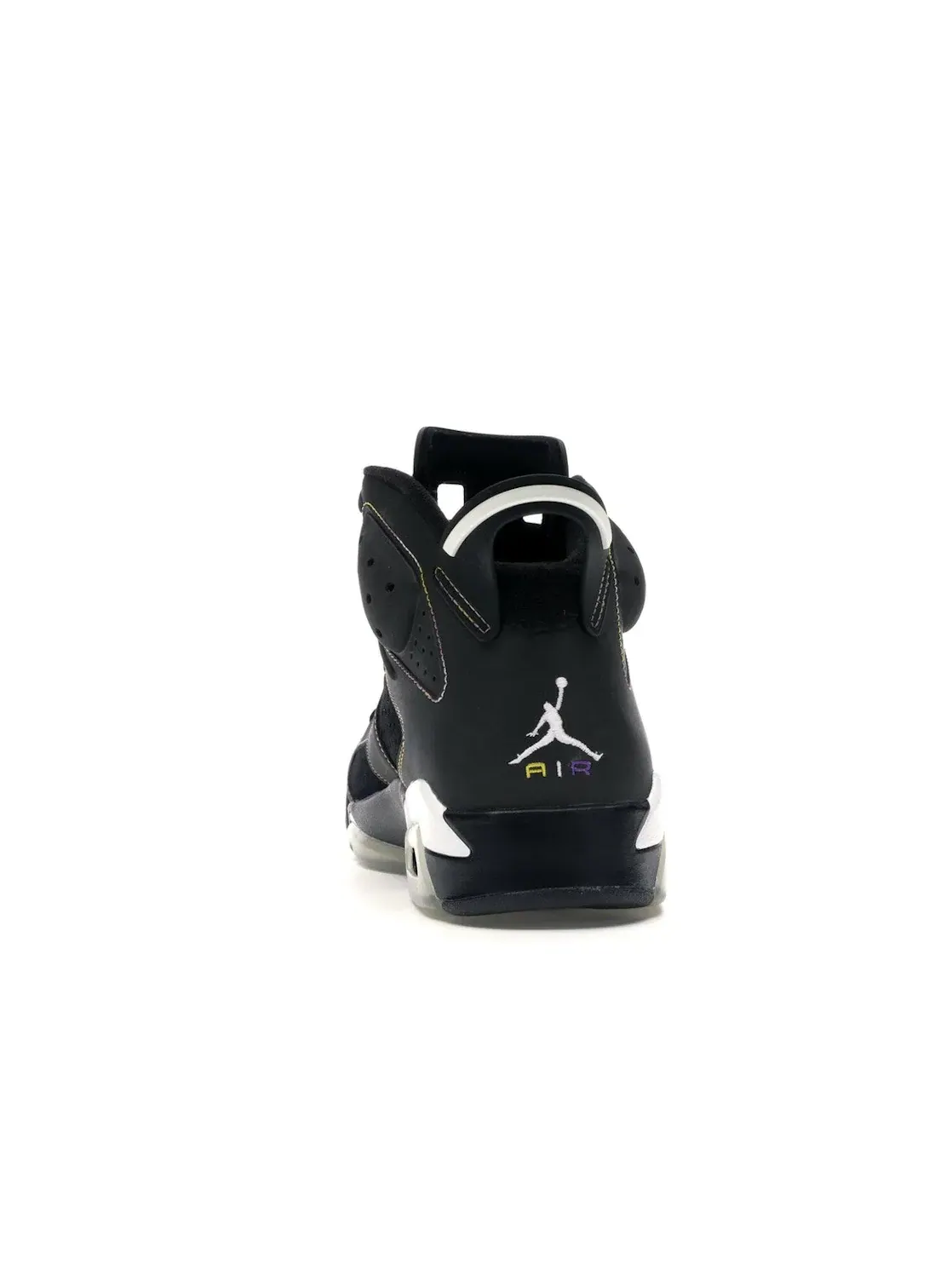 Мужские кроссовки Lifestyle с принтом Jordan 6 Retro Lakers Jordan — изображение 4 из 4, черный/фиолетовый-белый