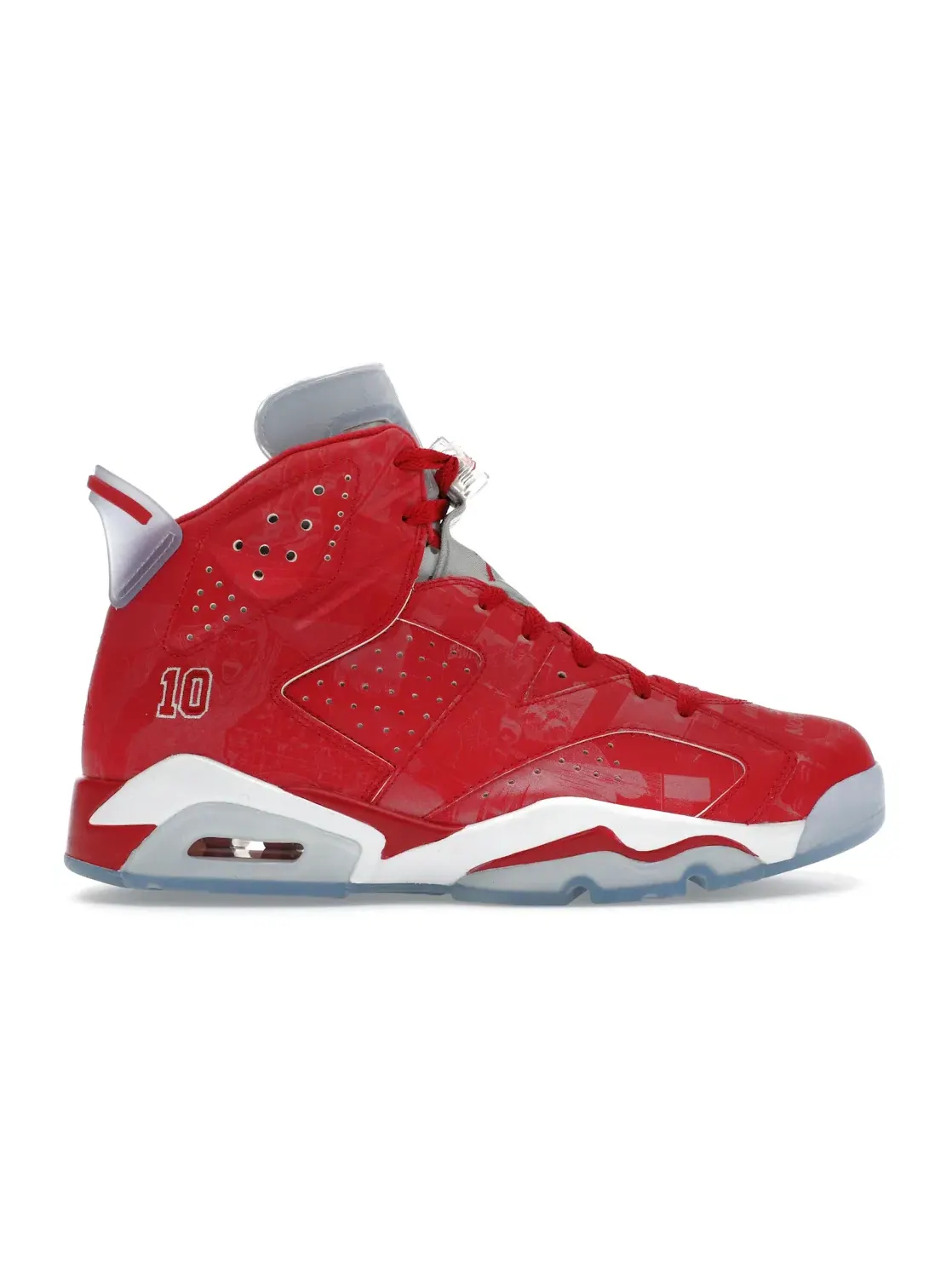 Мужские кроссовки лимитированной серии Slam Dunk Jordan 6 Retro — изображение 1 из 4, красный/красный-белый