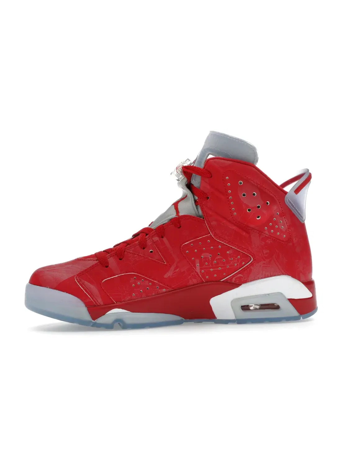 Мужские кроссовки лимитированной серии Slam Dunk Jordan 6 Retro — изображение 3 из 4, красный/красный-белый