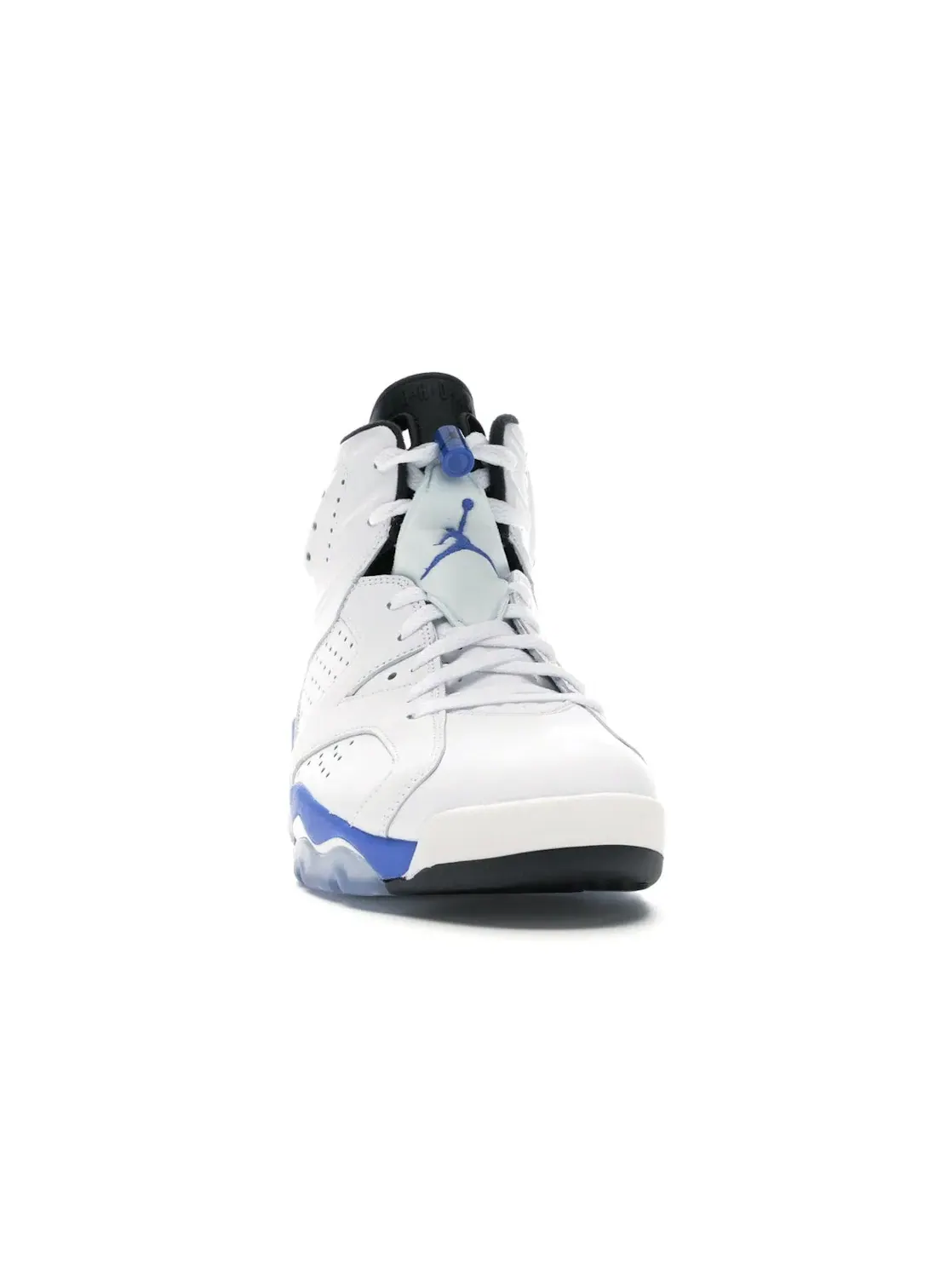 Мужские кроссовки с перфорацией Air Jordan 6 Retro Jordan — изображение 2 из 4, белый синий черный