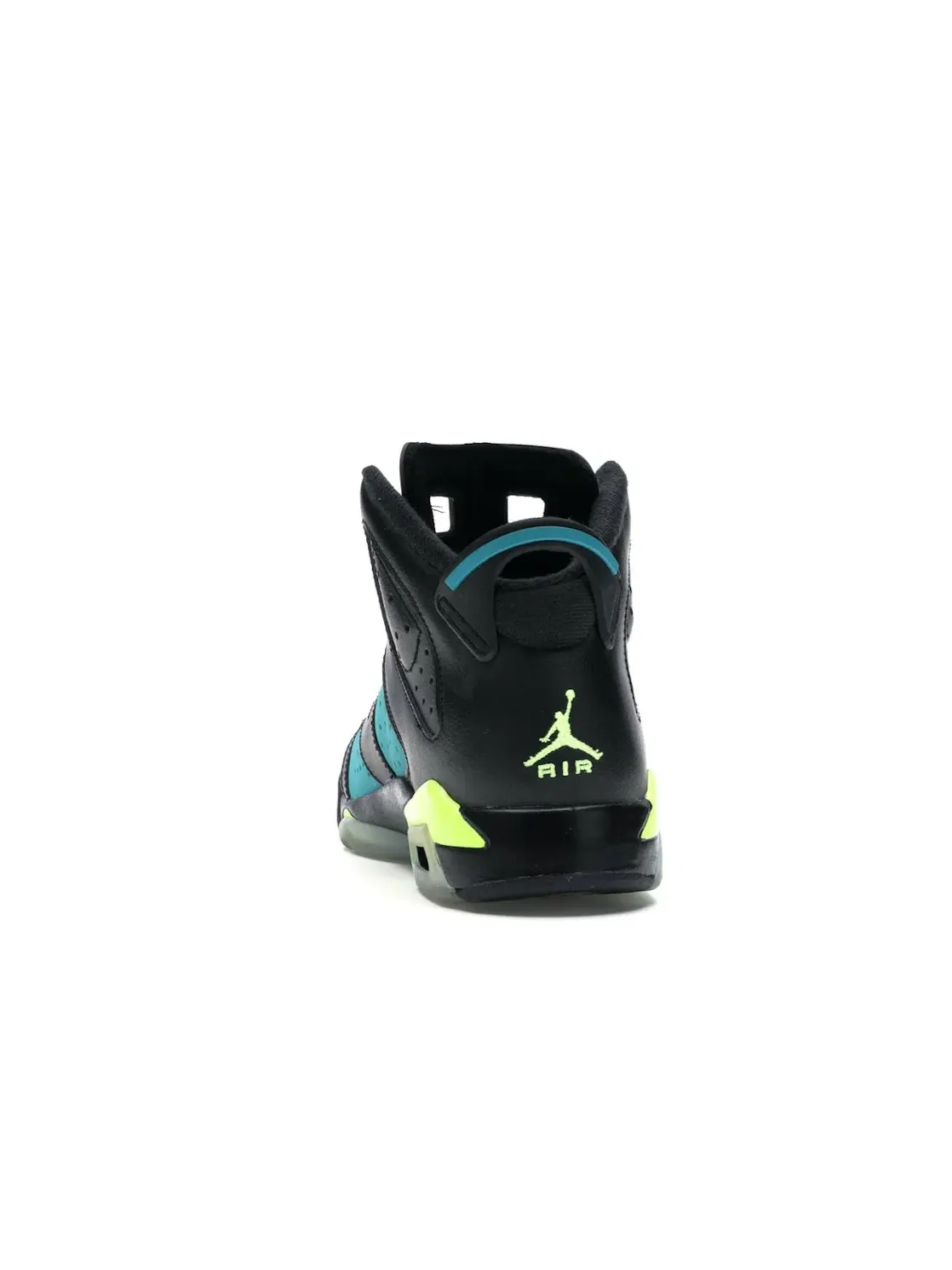 Детские кроссовки Lifestyle с оригинальным дизайном Jordan 6 Retro Jordan — изображение 4 из 4, черный/-зеленый-черный