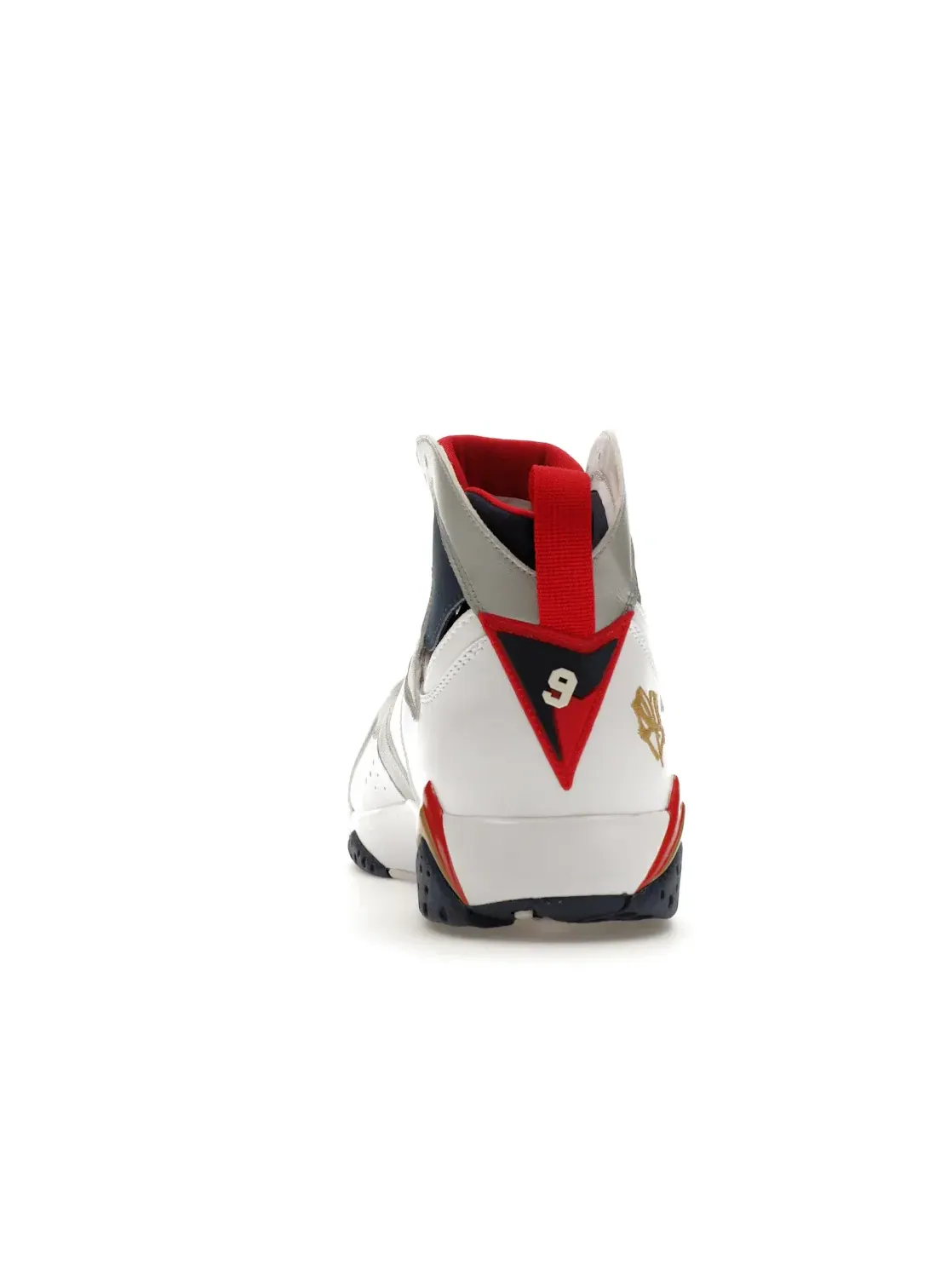 Мужские кроссовки с принтом Jordan 7 Retro Jordan — изображение 4 из 4, белый/красный-золотистый