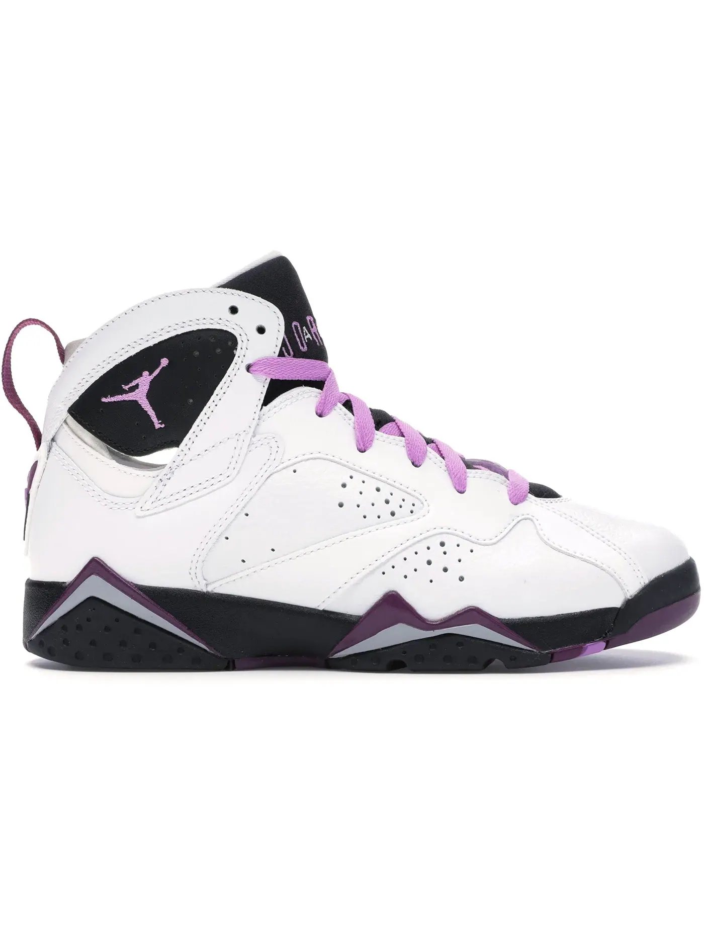 Детские кроссовки Lifestyle с перфорированным верхом Jordan 7 Retro Jordan — изображение 1 из 1, белый/-черный