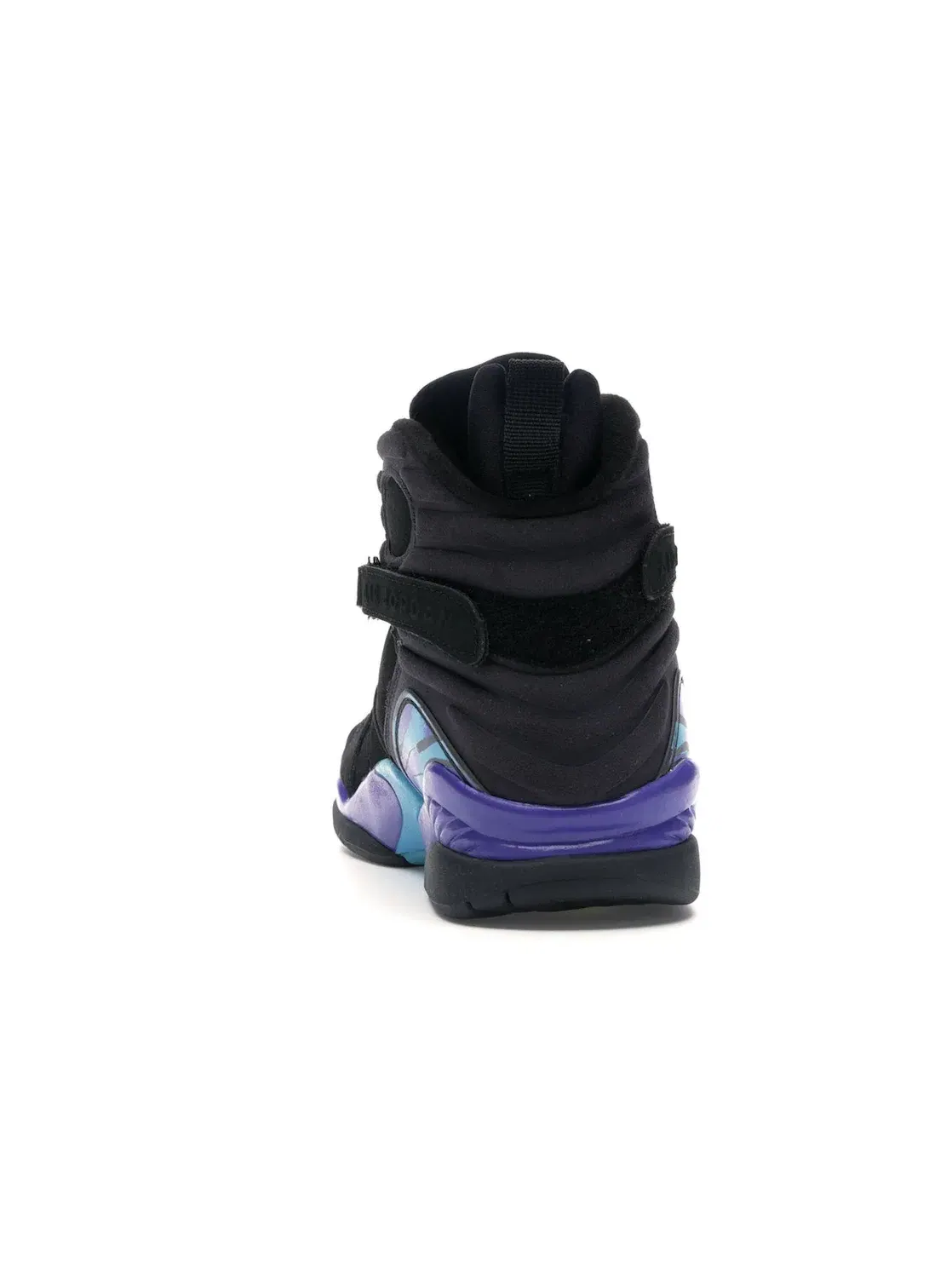 Мужские кроссовки с ремешками Jordan 8 Retro Jordan — изображение 4 из 4, черный/яркий-голубой