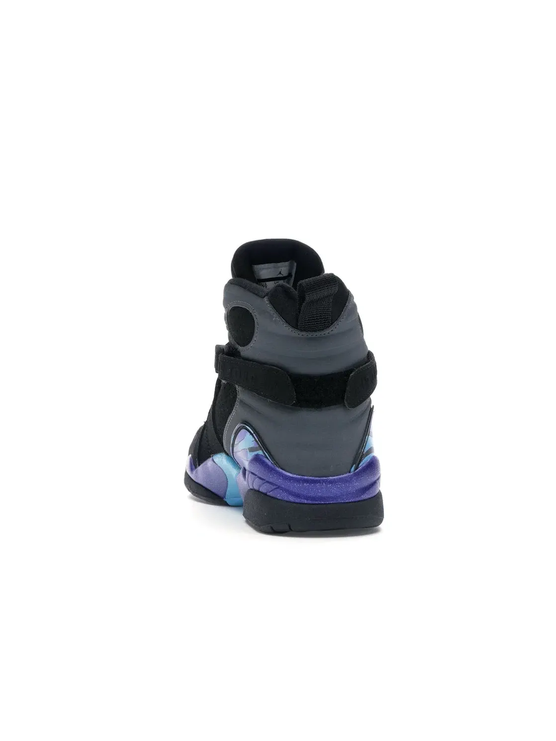 Детские кроссовки Lifestyle с контрастными акцентами Jordan 8 Retro Jordan — изображение 4 из 4, черный/яркий-голубой