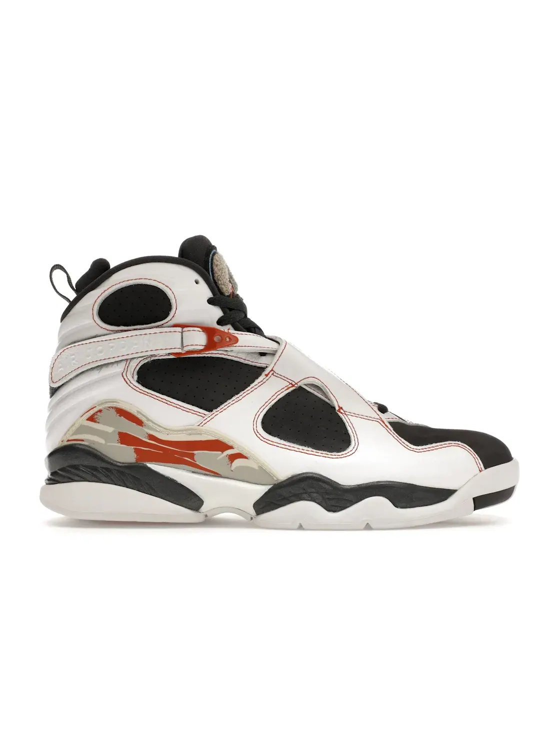 Мужские кроссовки Lifestyle Jordan 8 Retro Jordan — изображение 1 из 4, белый/-темный оранжевый