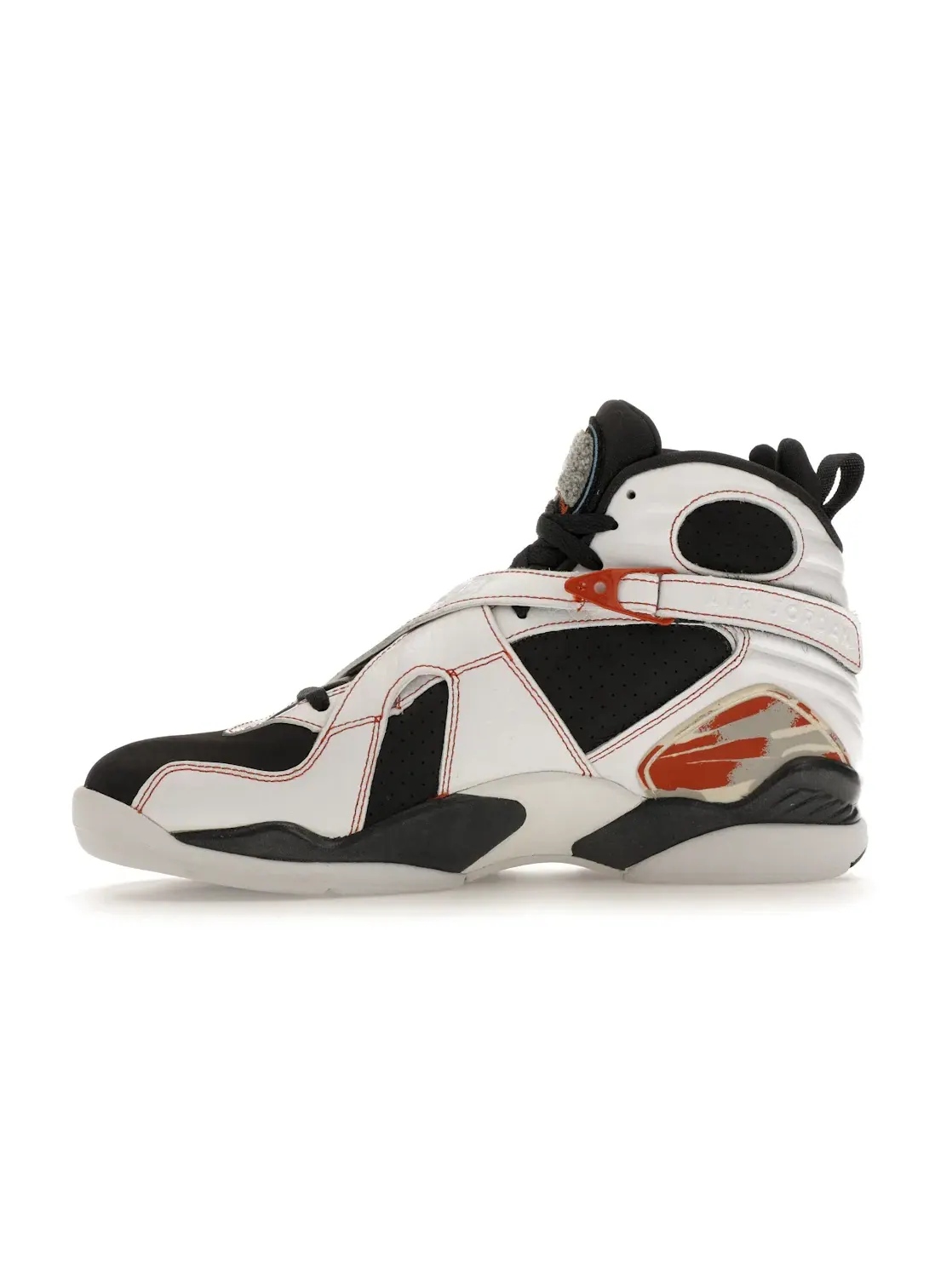 Мужские кроссовки Lifestyle Jordan 8 Retro Jordan — изображение 3 из 4, белый/-темный оранжевый