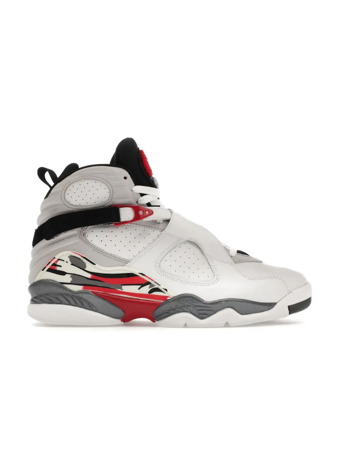 Мужские кроссовки Lifestyle Jordan 8 Retro Jordan — изображение 1 из 4, белый/черный-красный