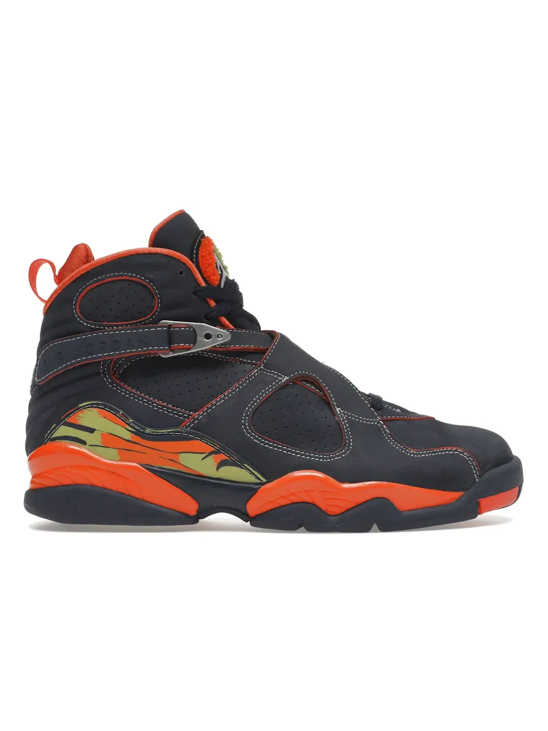Мужские кроссовки Lifestyle Jordan 8 Retro — изображение 1 из 4, темно-синий/-оранжевый
