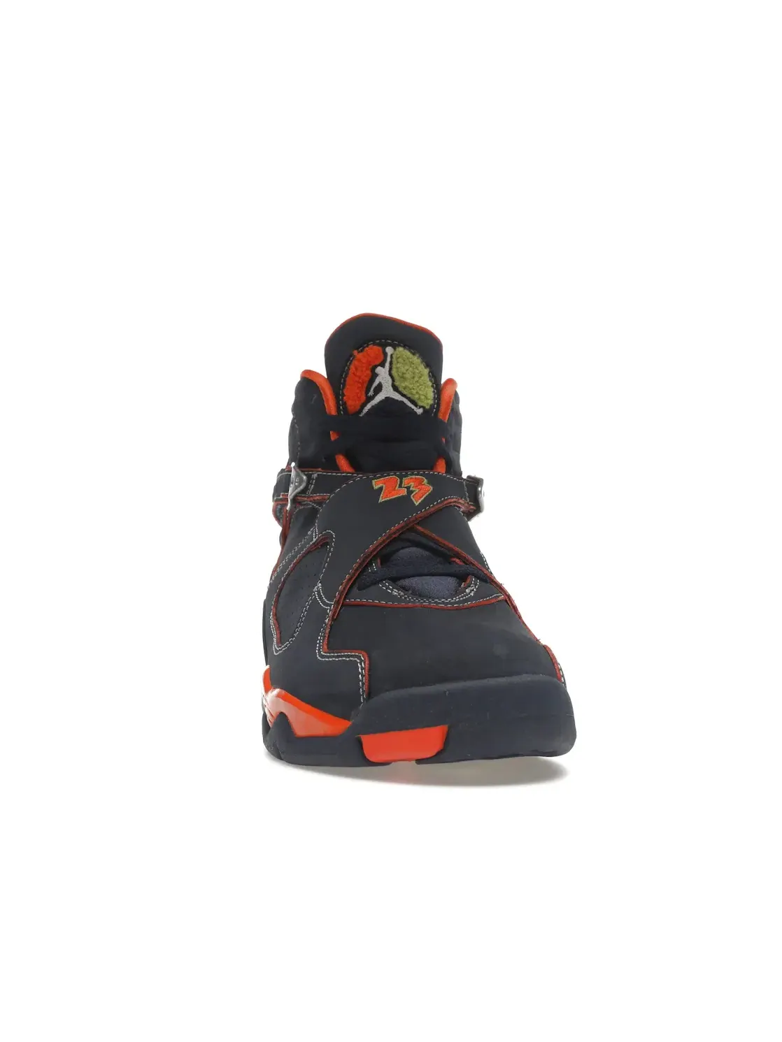 Мужские кроссовки Lifestyle Jordan 8 Retro — изображение 2 из 4, темно-синий/-оранжевый