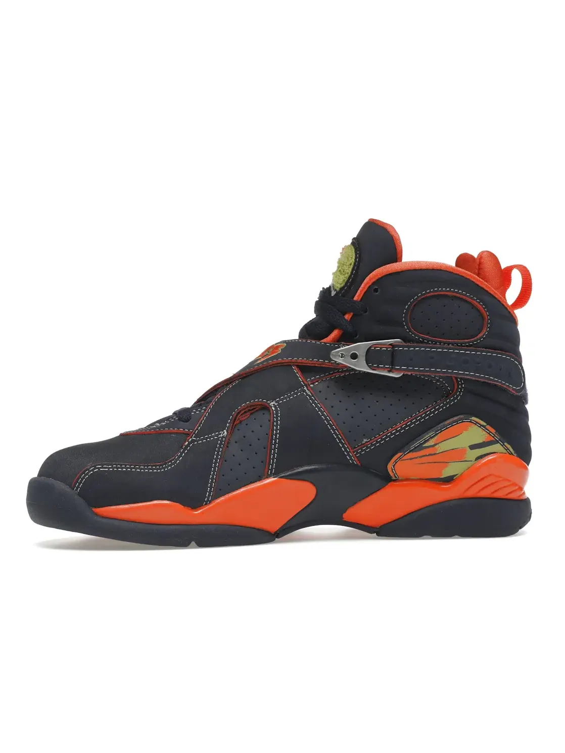 Мужские кроссовки Lifestyle Jordan 8 Retro — изображение 3 из 4, темно-синий/-оранжевый