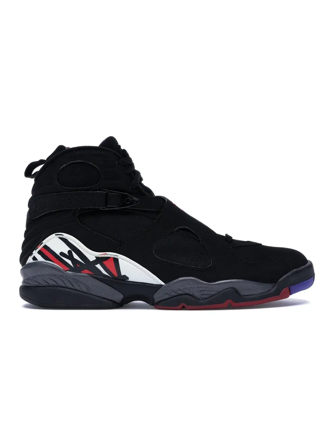 Мужские кроссовки Lifestyle с амортизацией Air Jordan 8 Retro Jordan — изображение 1 из 4, черный/красный-белый