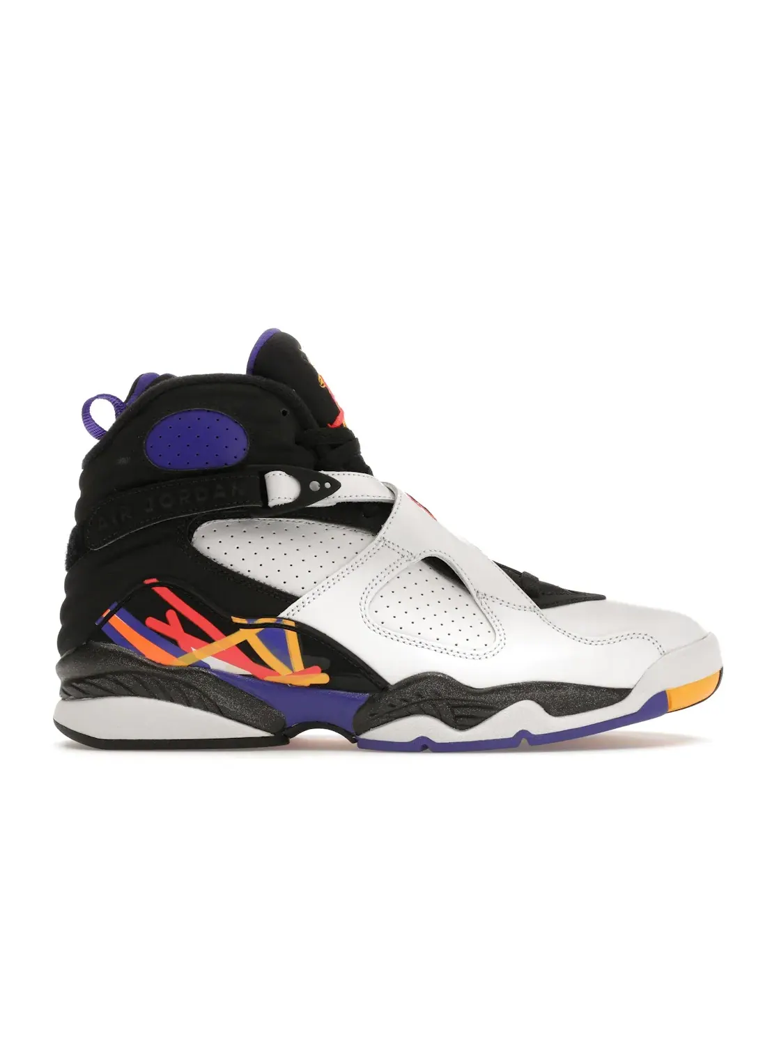 Мужские кроссовки с принтом Jordan 8 Retro Jordan — изображение 1 из 4, белый/-черный-яркий