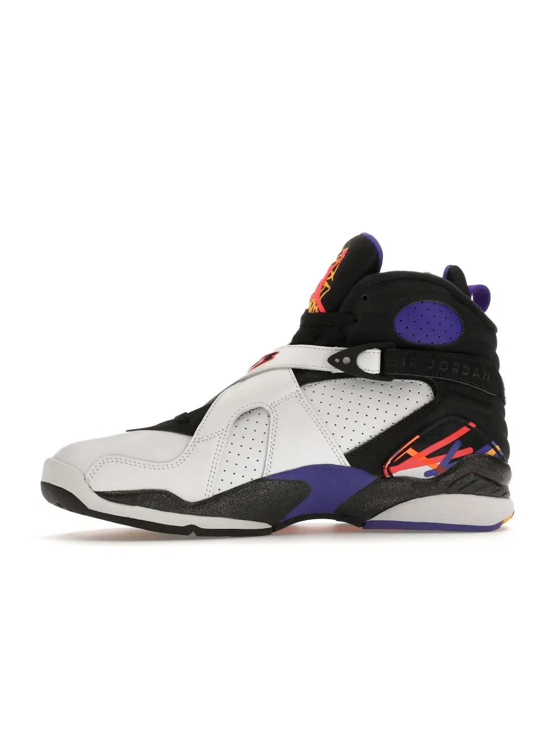 Мужские кроссовки с принтом Jordan 8 Retro Jordan — изображение 3 из 4, белый/-черный-яркий