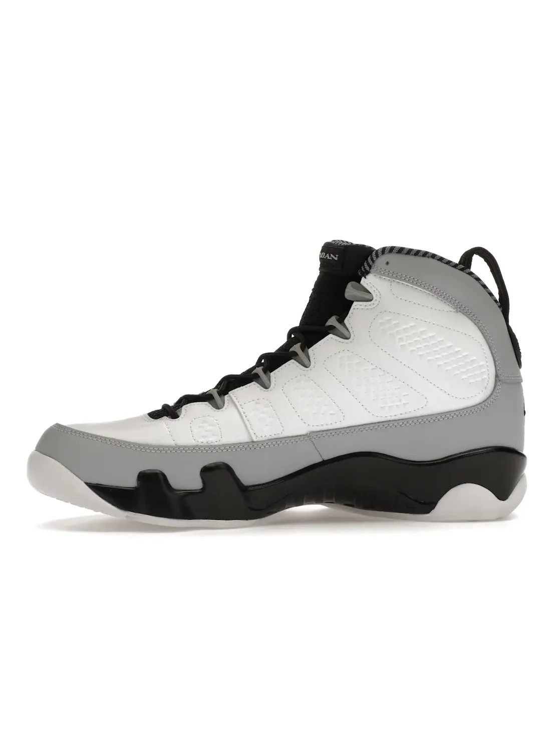 Мужские кроссовки лимитированной серии Jordan 9 Retro Barons Jordan — изображение 3 из 4, белый/черный-серый
