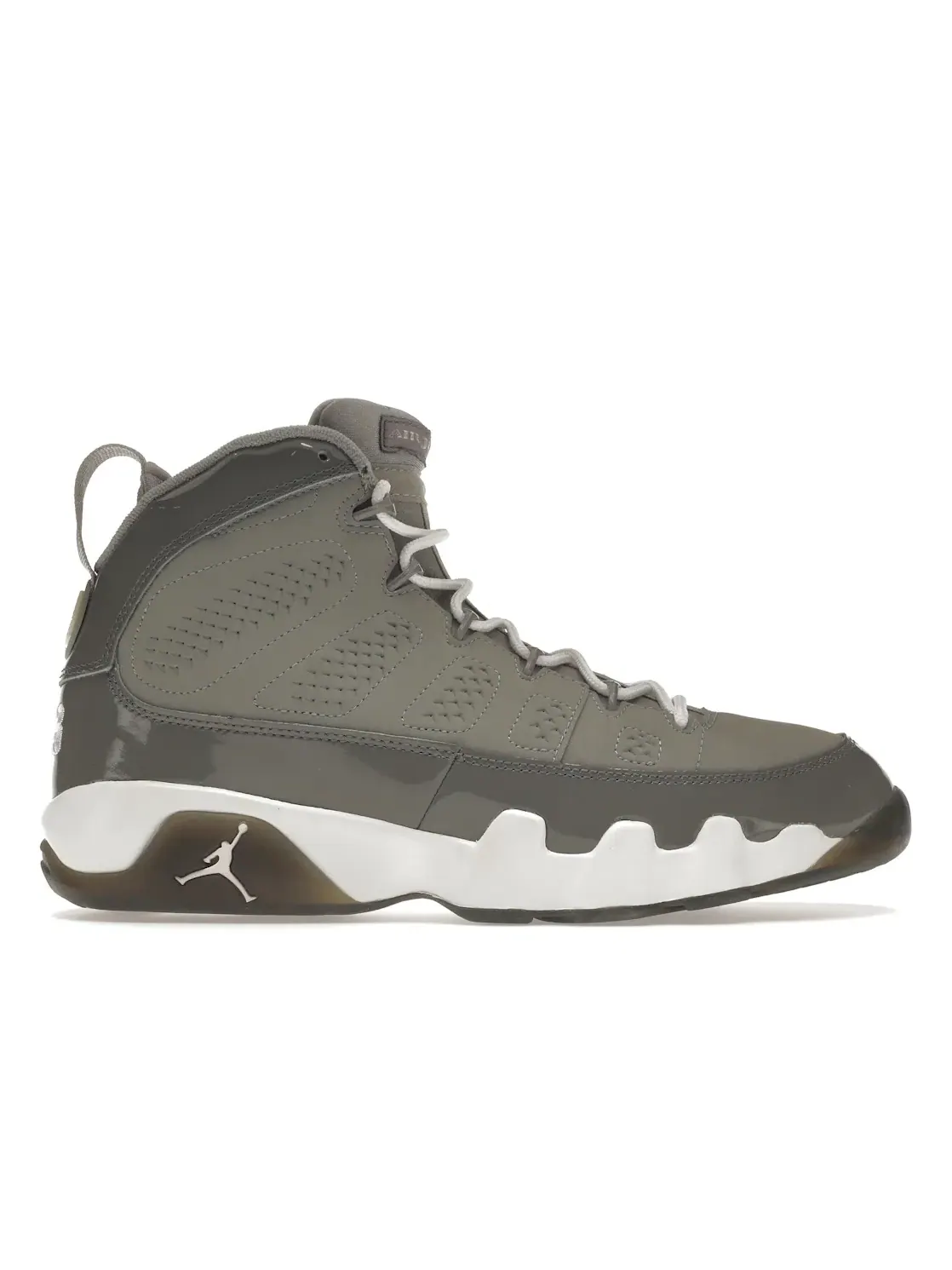 Мужские кроссовки повседневные Jordan 9 Retro Jordan — изображение 1 из 4, серый/белый/серый