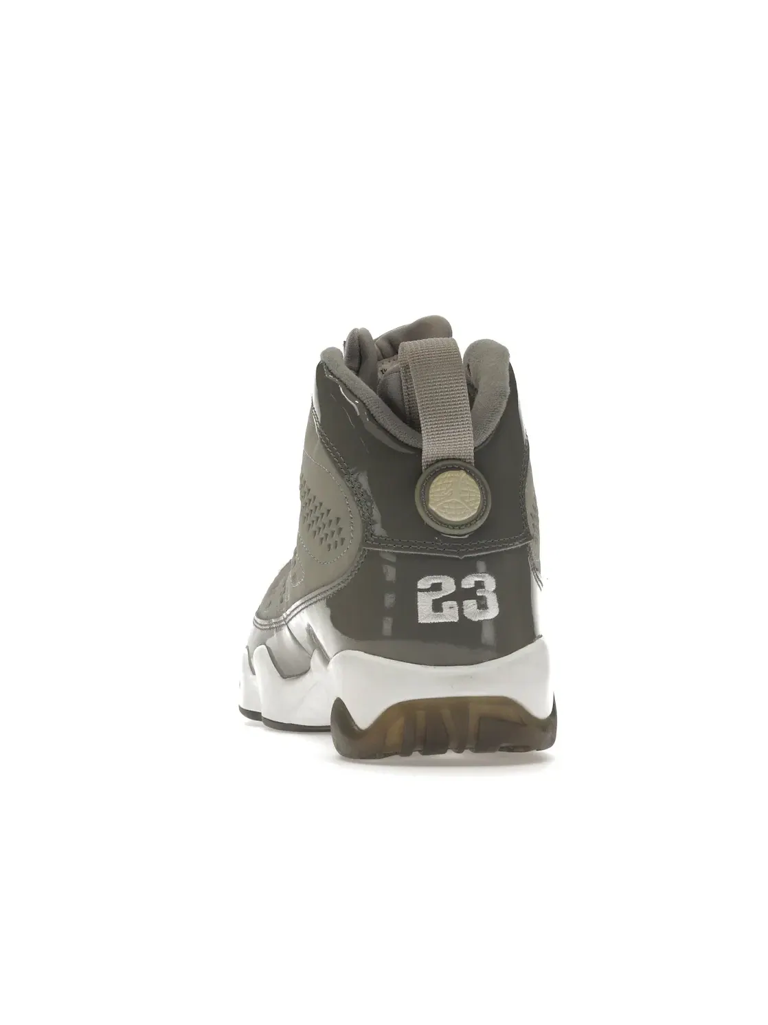 Мужские кроссовки повседневные Jordan 9 Retro Jordan — изображение 4 из 4, серый/белый/серый