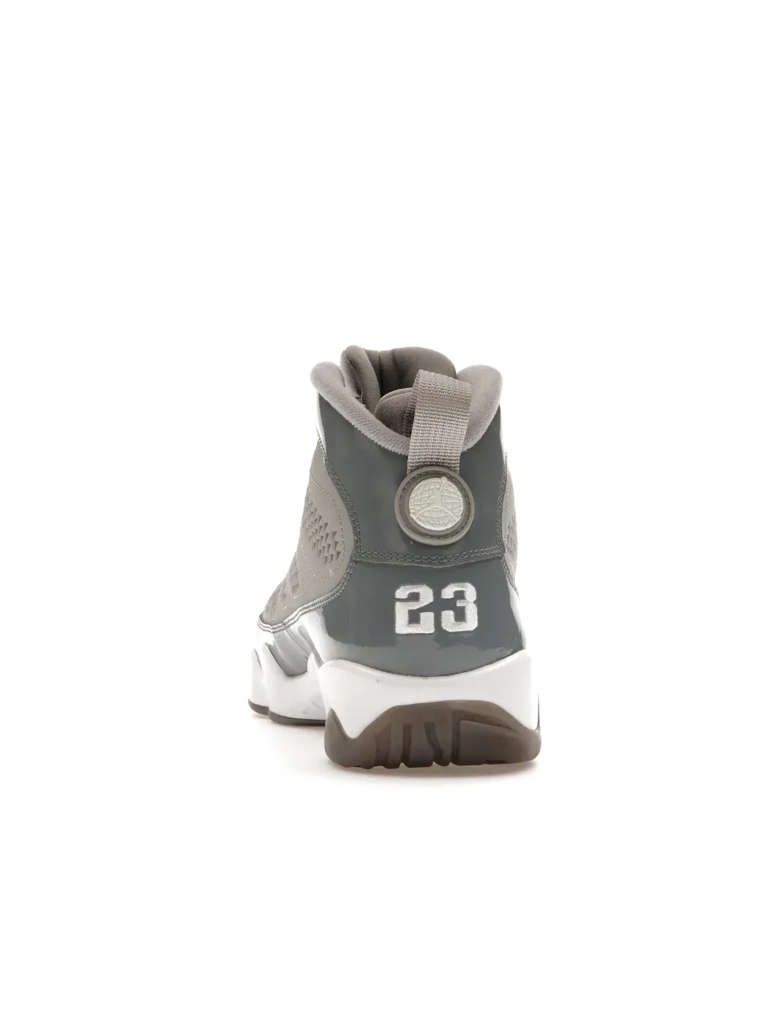 Мужские кроссовки Lifestyle с замшевым верхом Jordan 9 Retro — изображение 4 из 4, серый/белый-серый