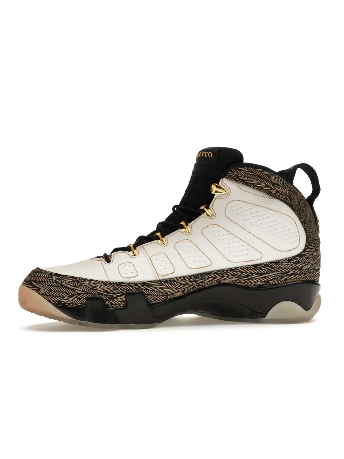 Мужские кроссовки с дизайном Jordan 9 Retro Doernbecher Pollito Jordan — изображение 3 из 4
