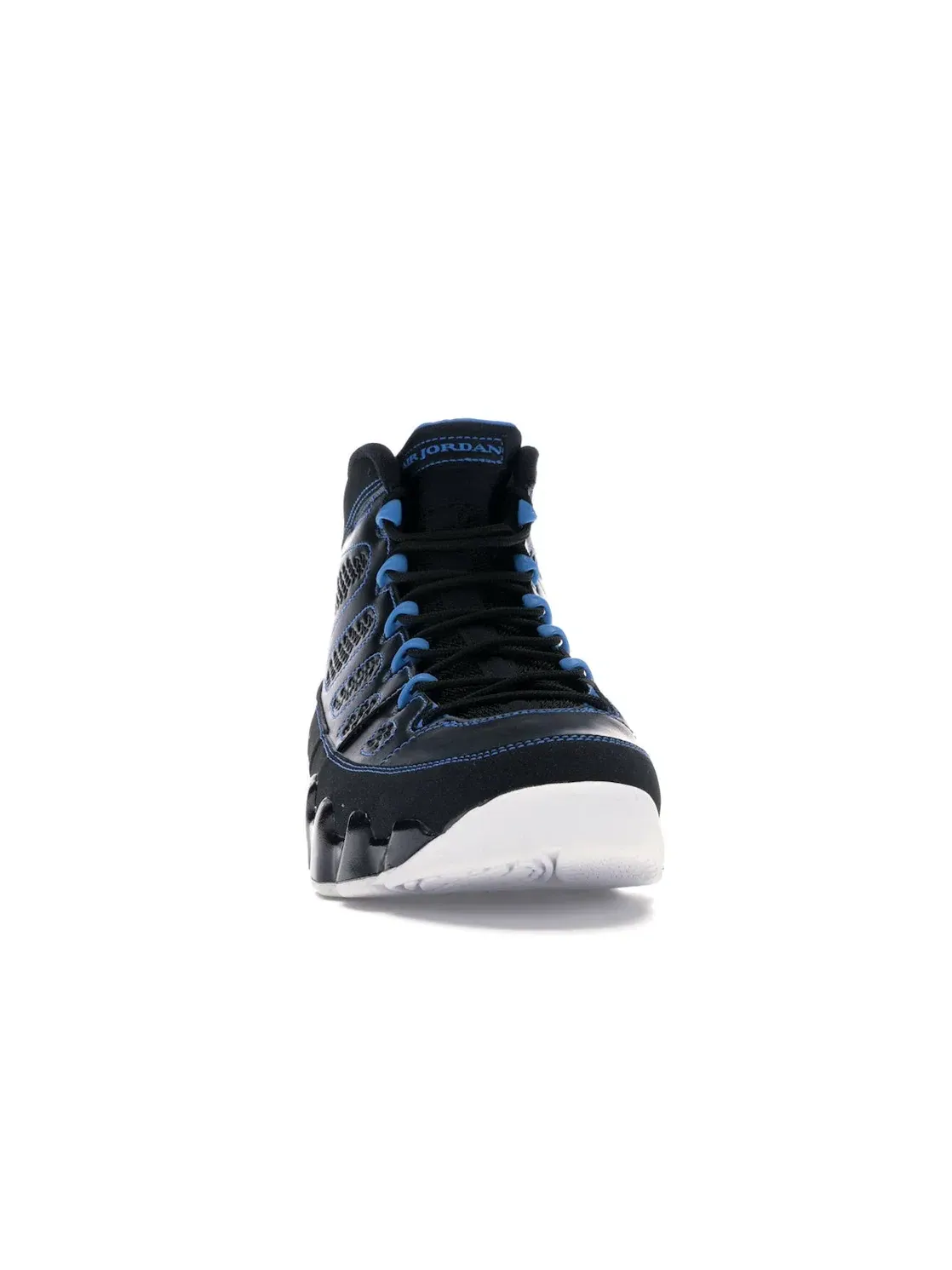 Мужские кроссовки с контрастной подошвой Jordan 9 Retro Photo Blue Jordan — изображение 2 из 4, черный/голубой