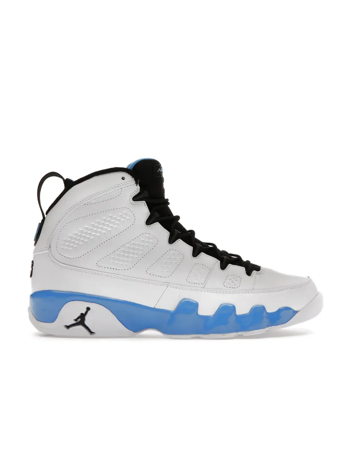 Мужские кроссовки с верхом из мягкой кожи Jordan 9 Retro Jordan — изображение 1 из 4, белый/синий