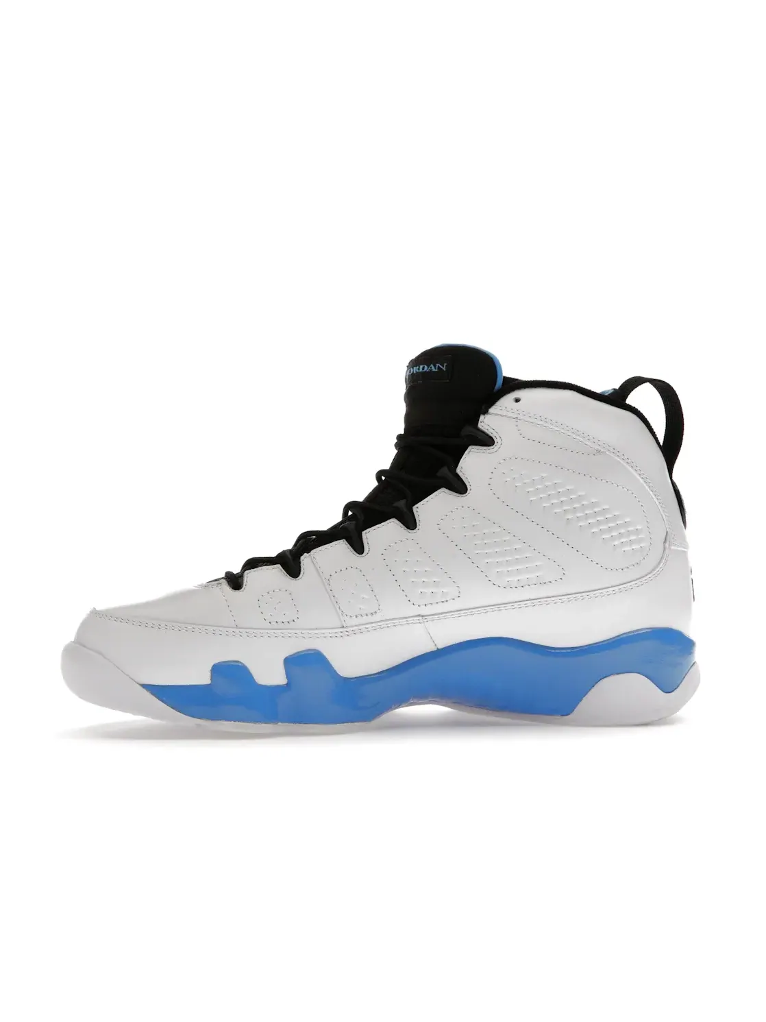 Мужские кроссовки с верхом из мягкой кожи Jordan 9 Retro Jordan — изображение 3 из 4, белый/синий