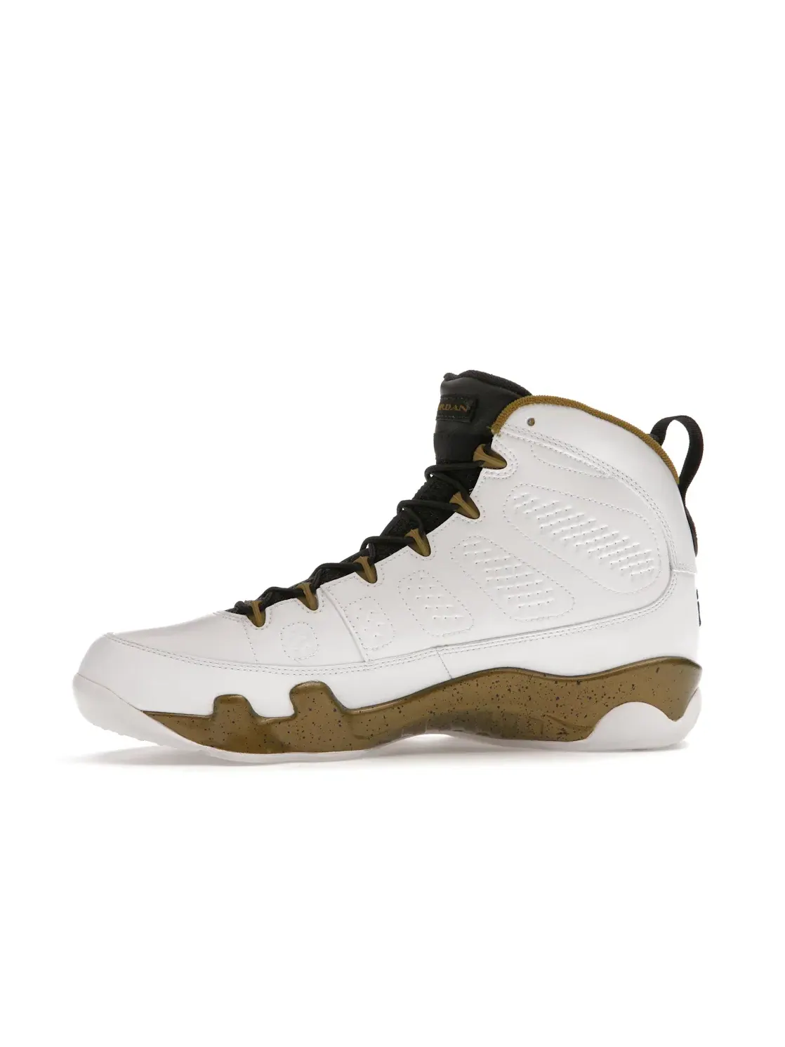 Мужские кроссовки Lifestyle с принтом Jordan 9 Retro Jordan — изображение 3 из 4, белый/черный-зеленый