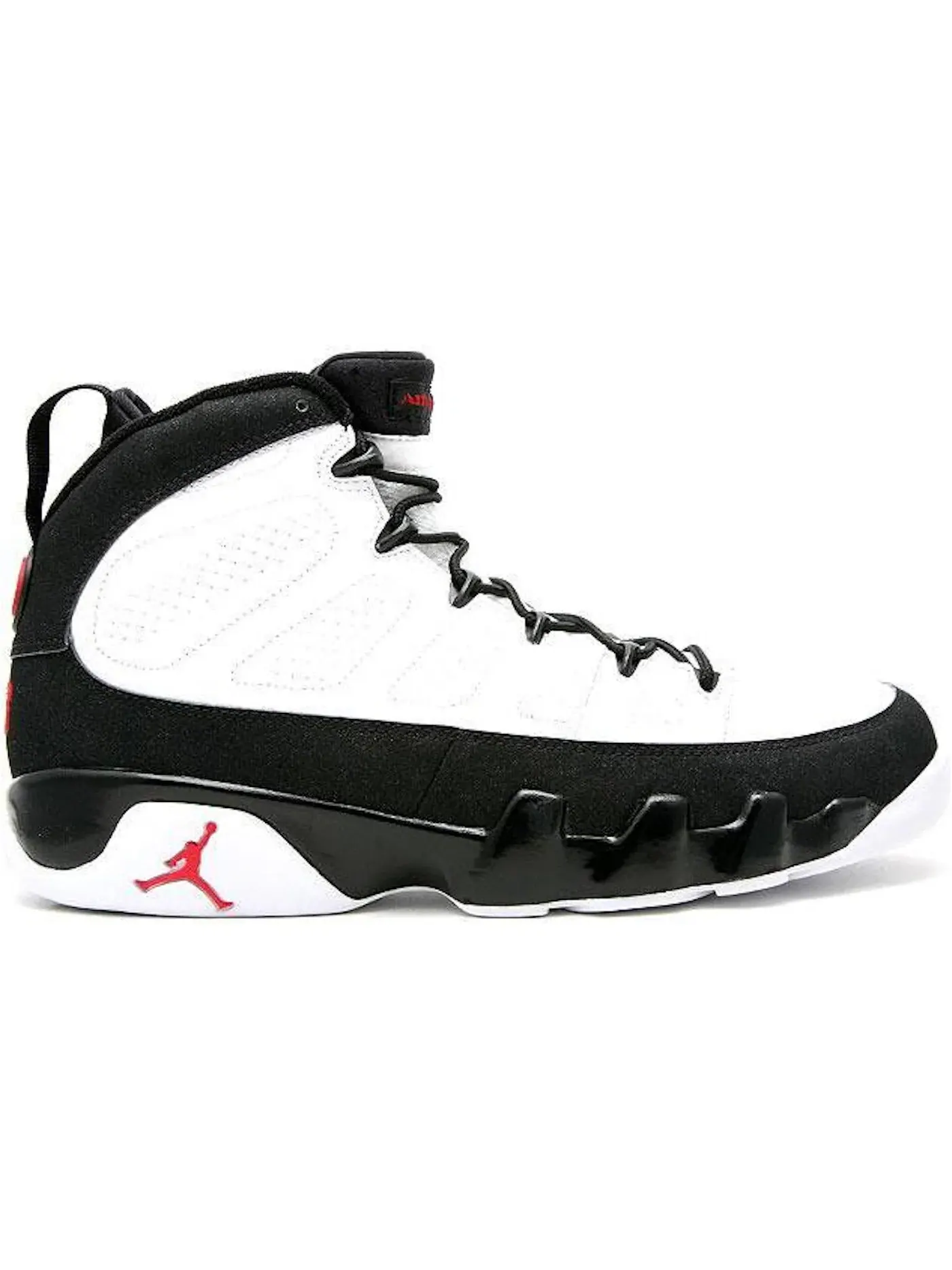 Мужские кроссовки Lifestyle Jordan 9 Retro Jordan — изображение 1 из 1, белый/черный-красный