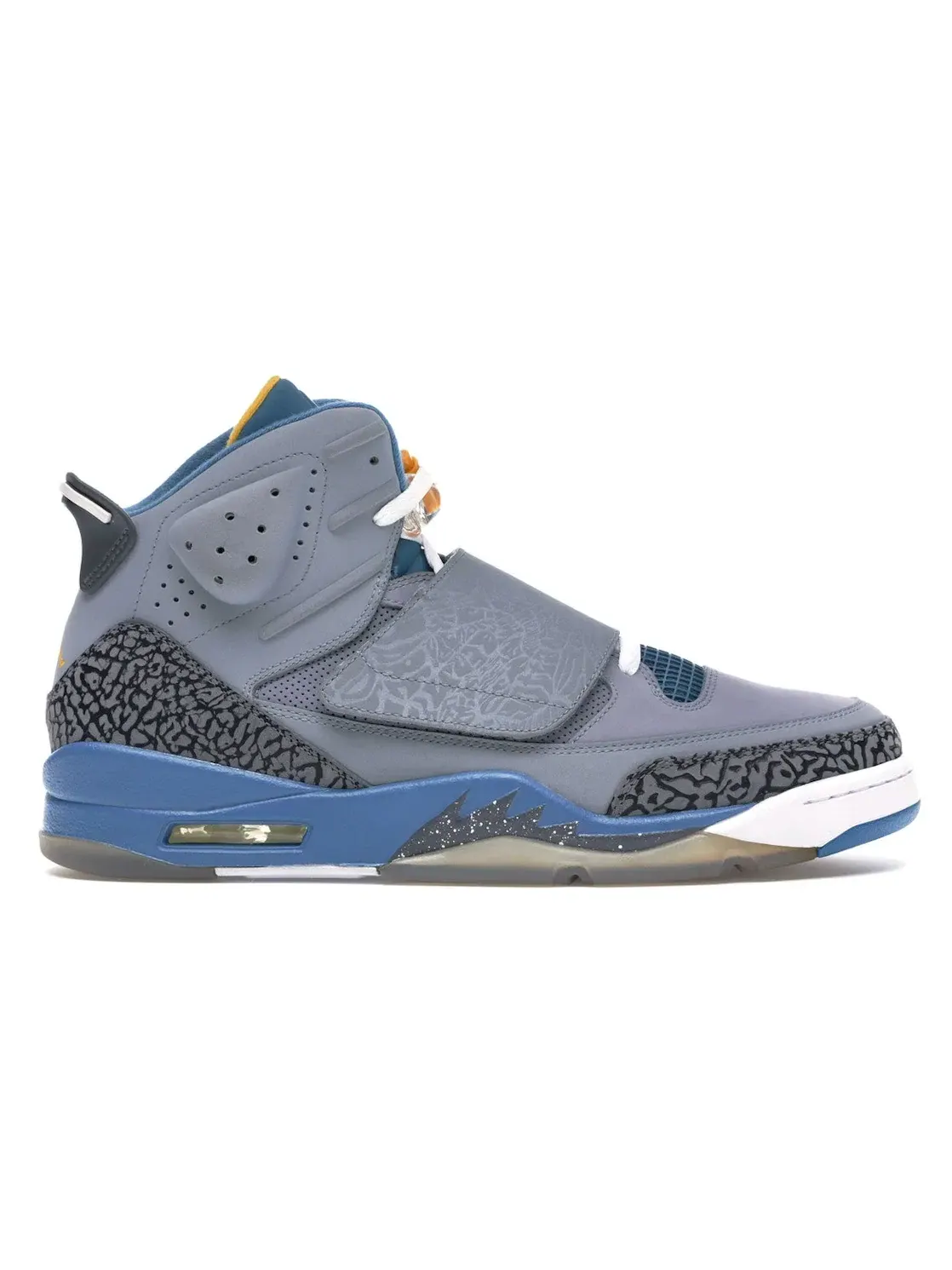 Мужские кроссовки Lifestyle Jordan Son of Mars Jordan — изображение 1 из 4, белый-синий-золотистый