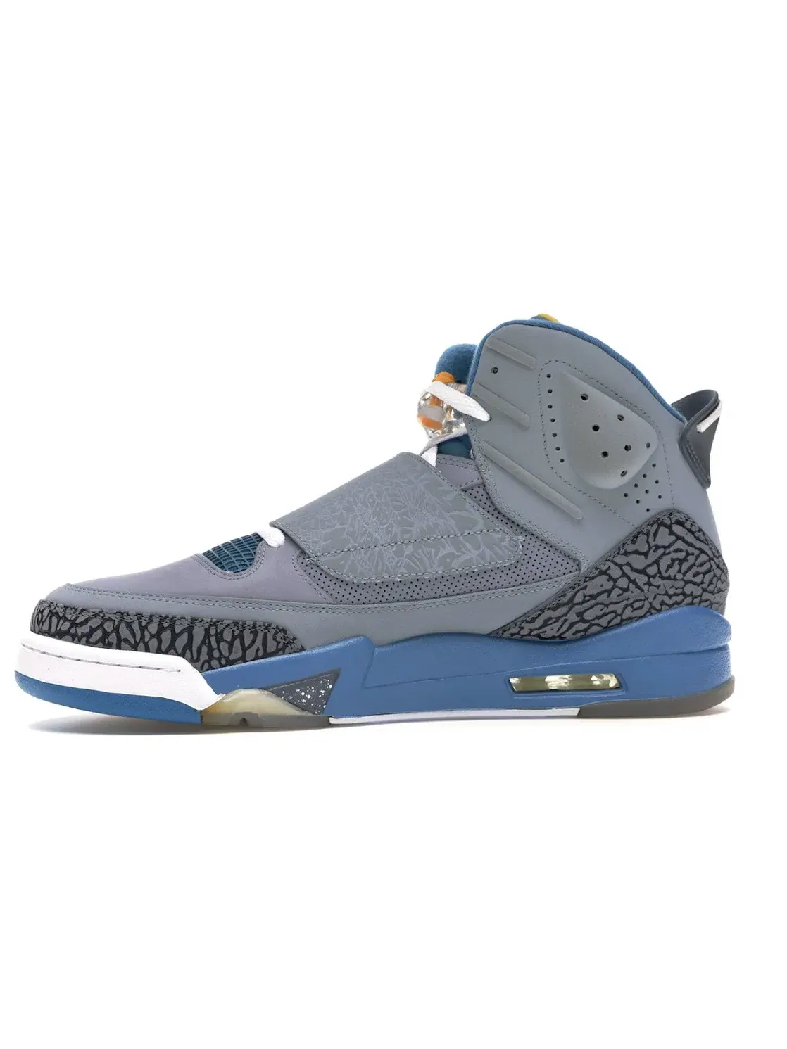 Мужские кроссовки Lifestyle Jordan Son of Mars Jordan — изображение 3 из 4, белый-синий-золотистый