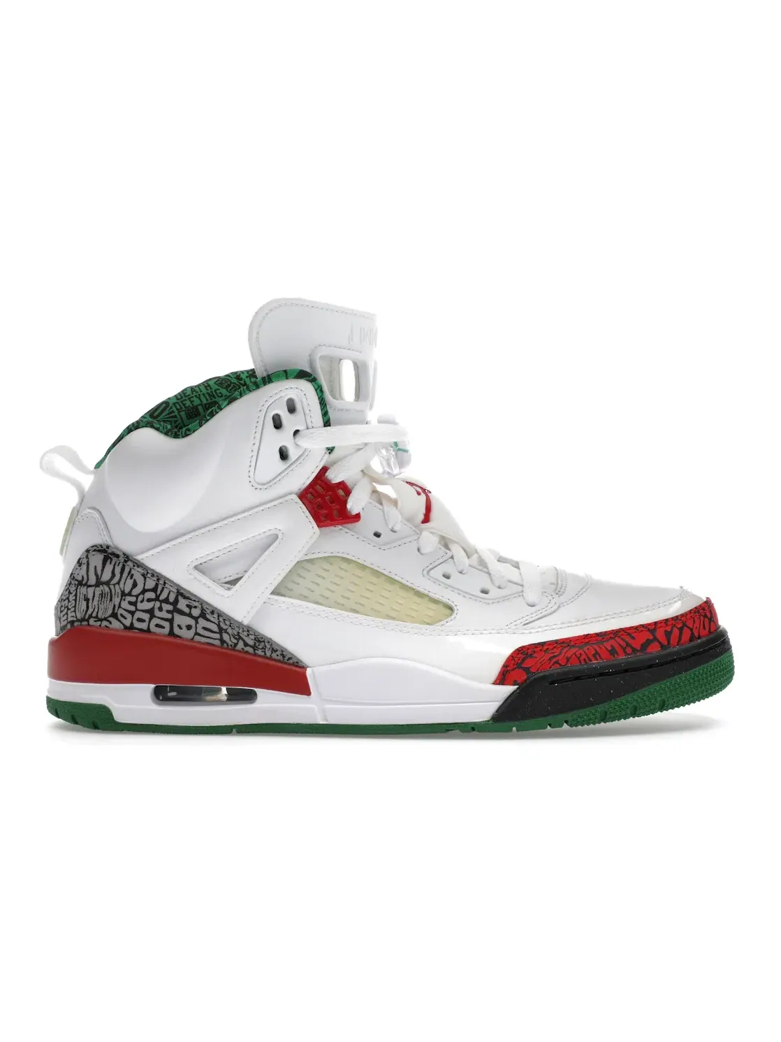 Мужские кроссовки Lifestyle Jordan Spizike — изображение 1 из 4, белый/красный-серый