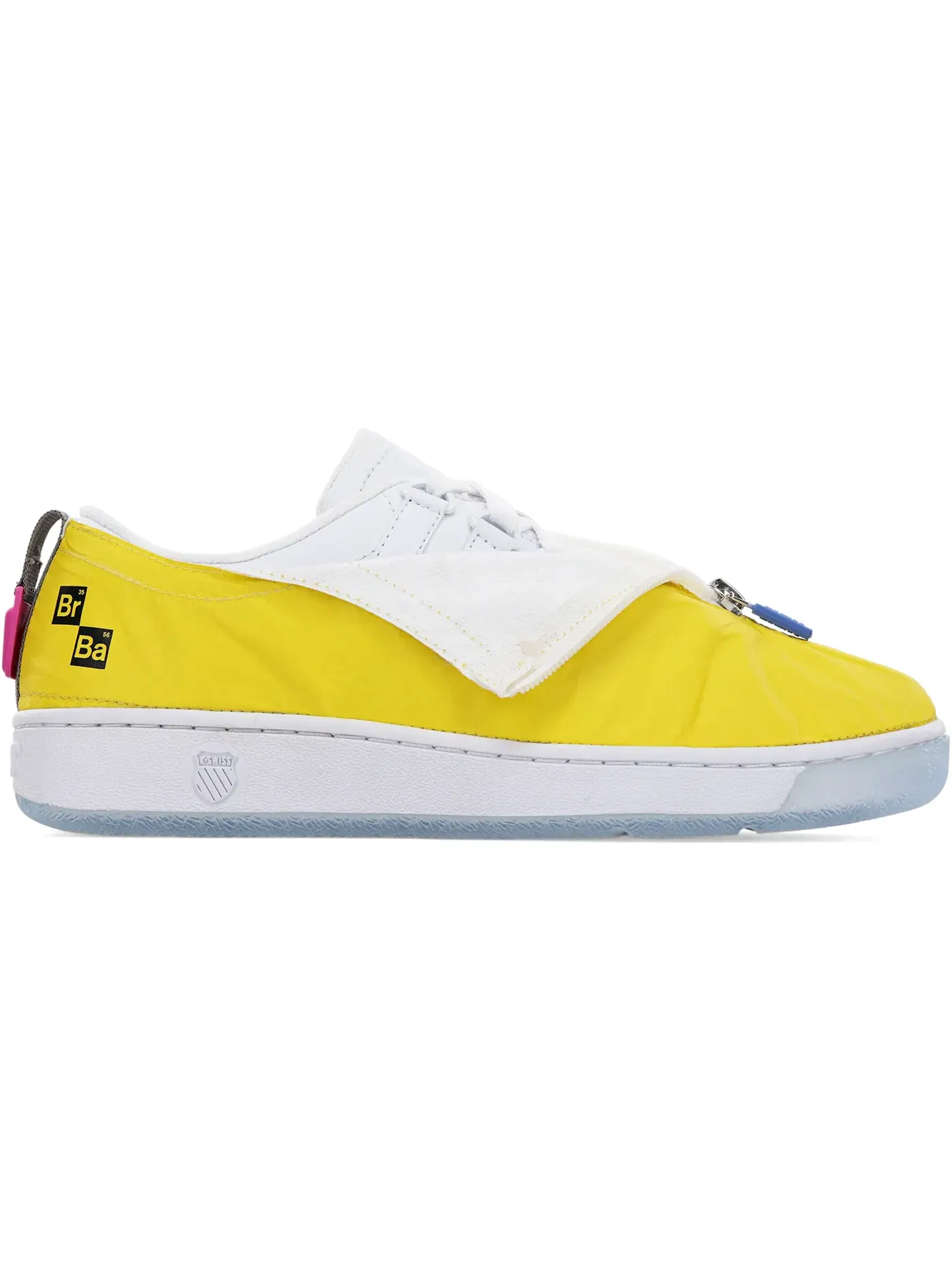 Мужские кроссовки Lifestyle K-Swiss Classic 2000 — изображение 2 из 5, желтый/белый