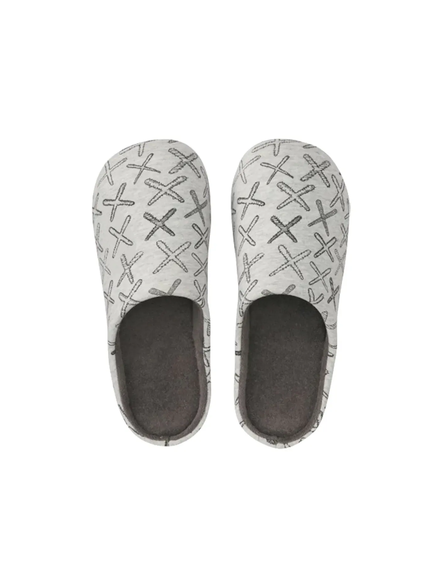 Детские тапочки KAWS Room Shoes — изображение 1 из 1, серый