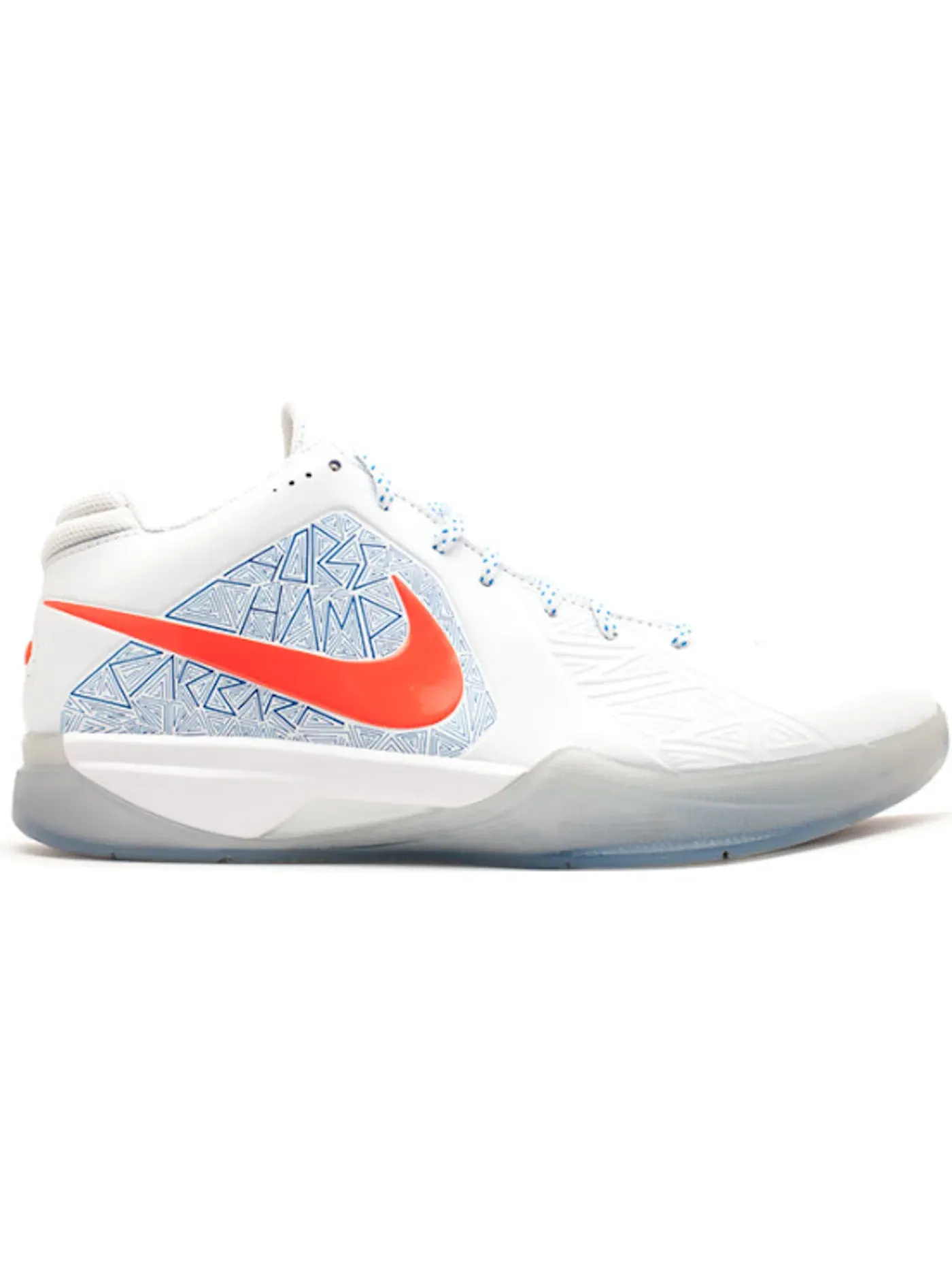 Мужские кроссовки Lifestyle Nike KD 3 LS — изображение 1 из 1, белый/оранжевый-синий