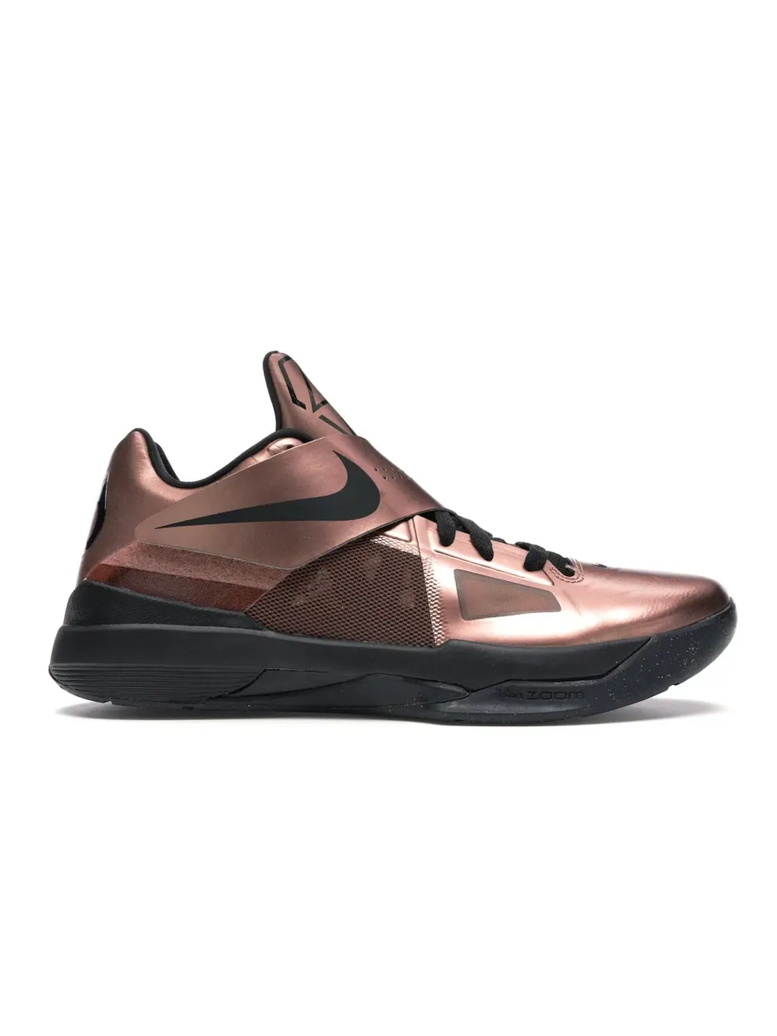 Мужские кроссовки для баскетбола Nike KD 4 — изображение 1 из 4, металлик/черный-красный