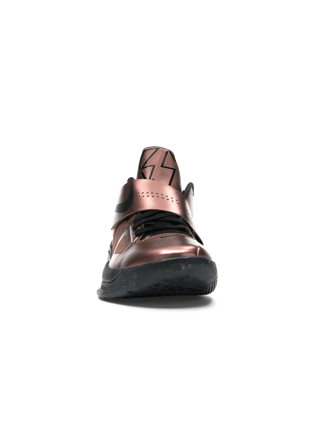 Мужские кроссовки для баскетбола Nike KD 4 — изображение 2 из 4, металлик/черный-красный