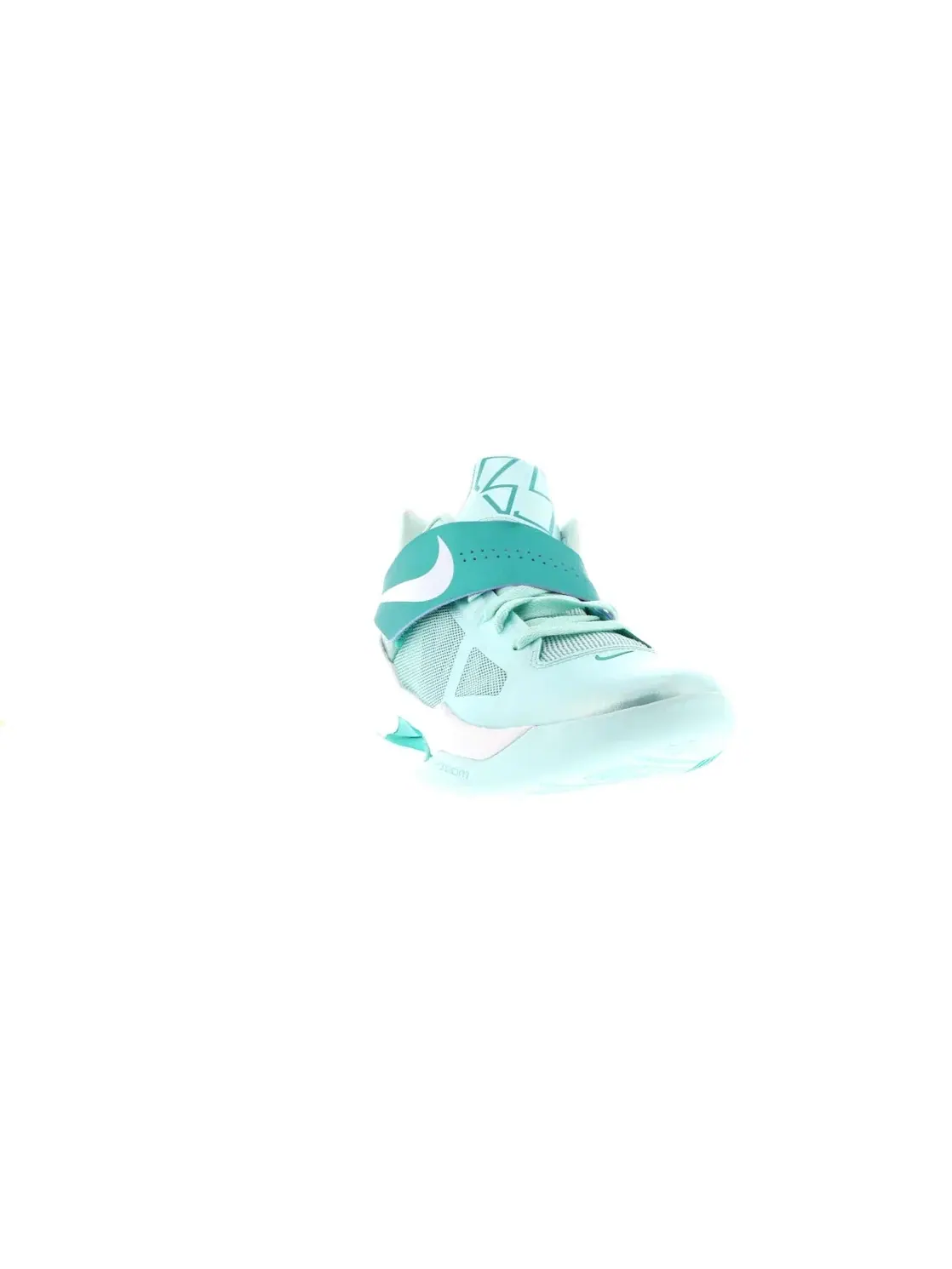 Мужские кроссовки для баскетбола Nike KD 4 — изображение 2 из 4, белый-зеленый