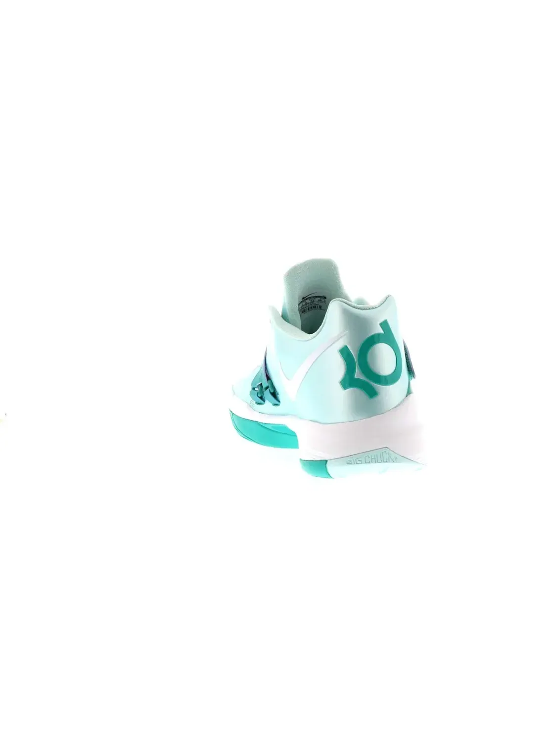 Мужские кроссовки для баскетбола Nike KD 4 — изображение 4 из 4, белый-зеленый