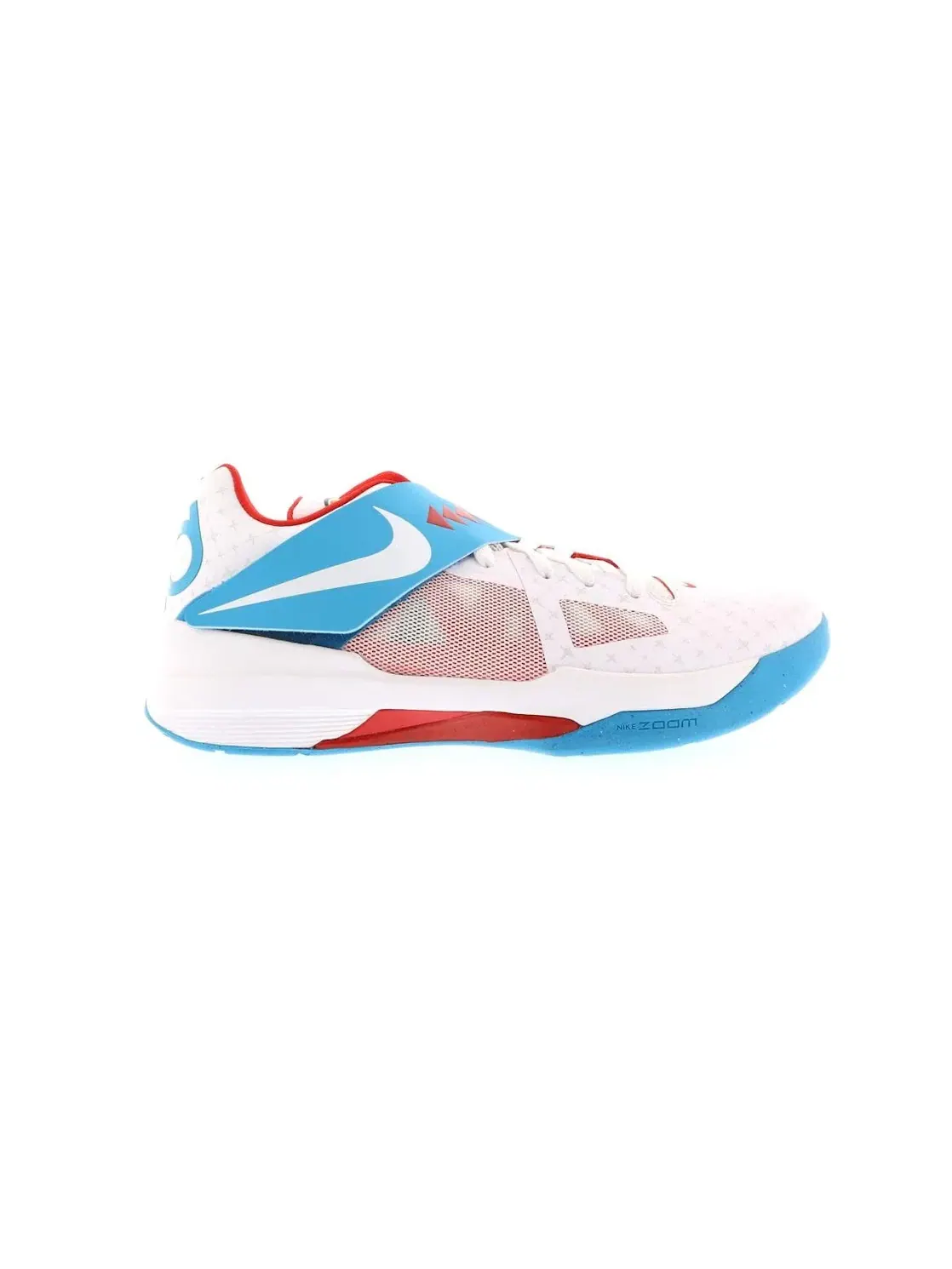 Мужские кроссовки с верхом из кожи и сетки Nike KD 4 — изображение 1 из 4