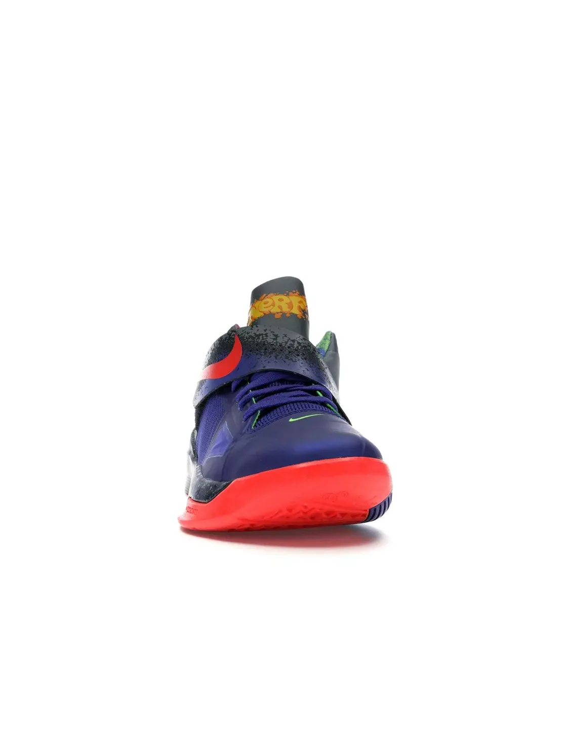 Мужские баскетбольные кроссовки с ремешком Nike KD 4 Nerf — изображение 2 из 4, яркий/черный