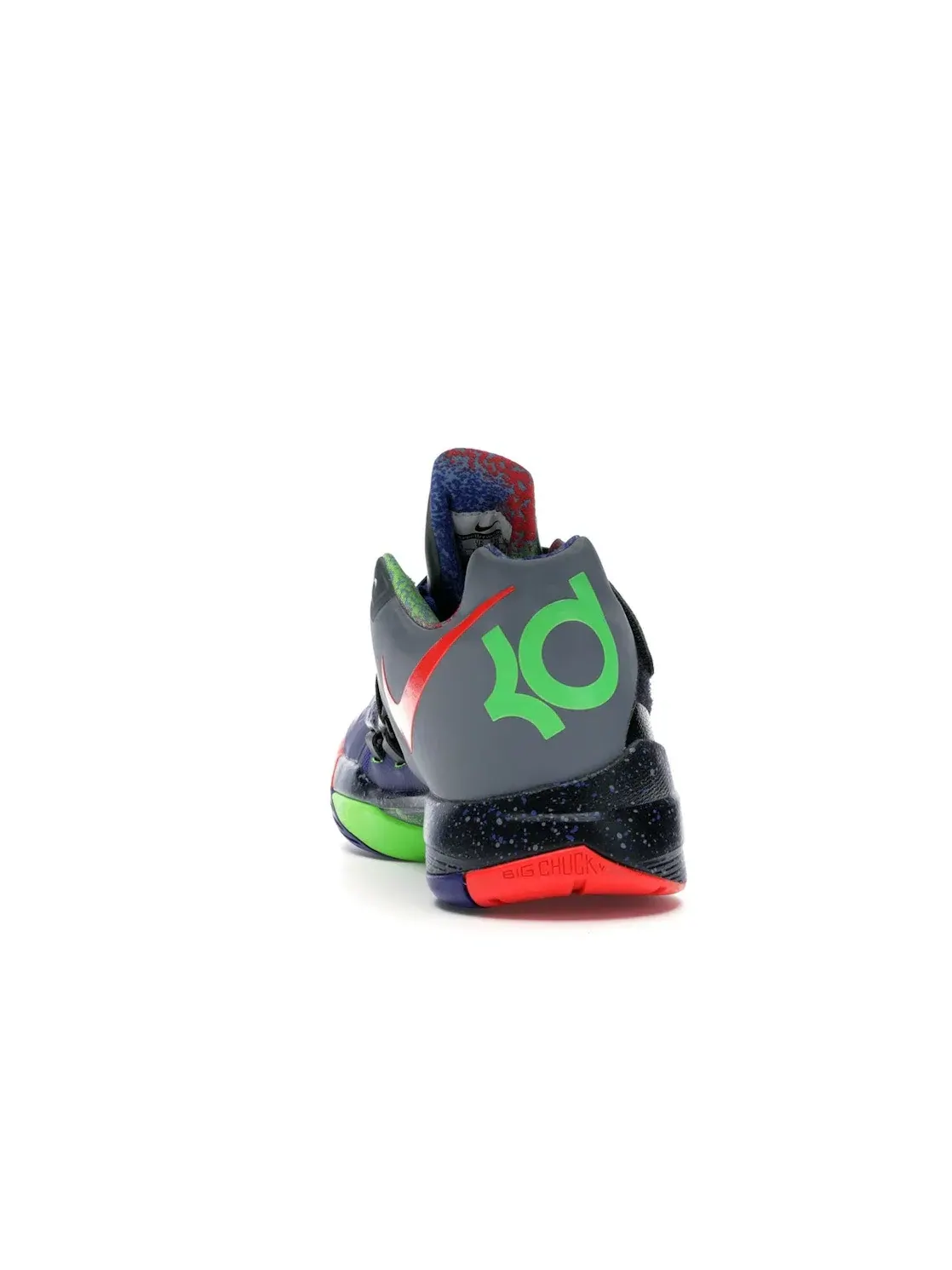 Мужские баскетбольные кроссовки с ремешком Nike KD 4 Nerf — изображение 4 из 4, яркий/черный