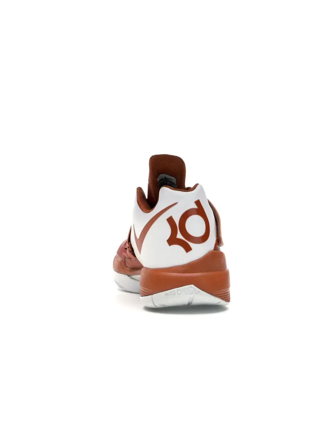 Мужские кроссовки для баскетбола Nike KD 4 — изображение 4 из 4, оранжевый/белый