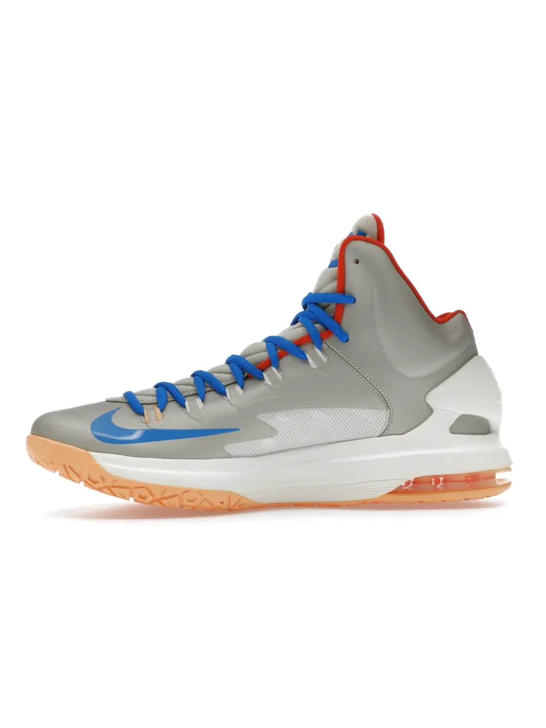 Мужские кроссовки для баскетбола Nike KD 5 — изображение 3 из 4, синий--оранжевый