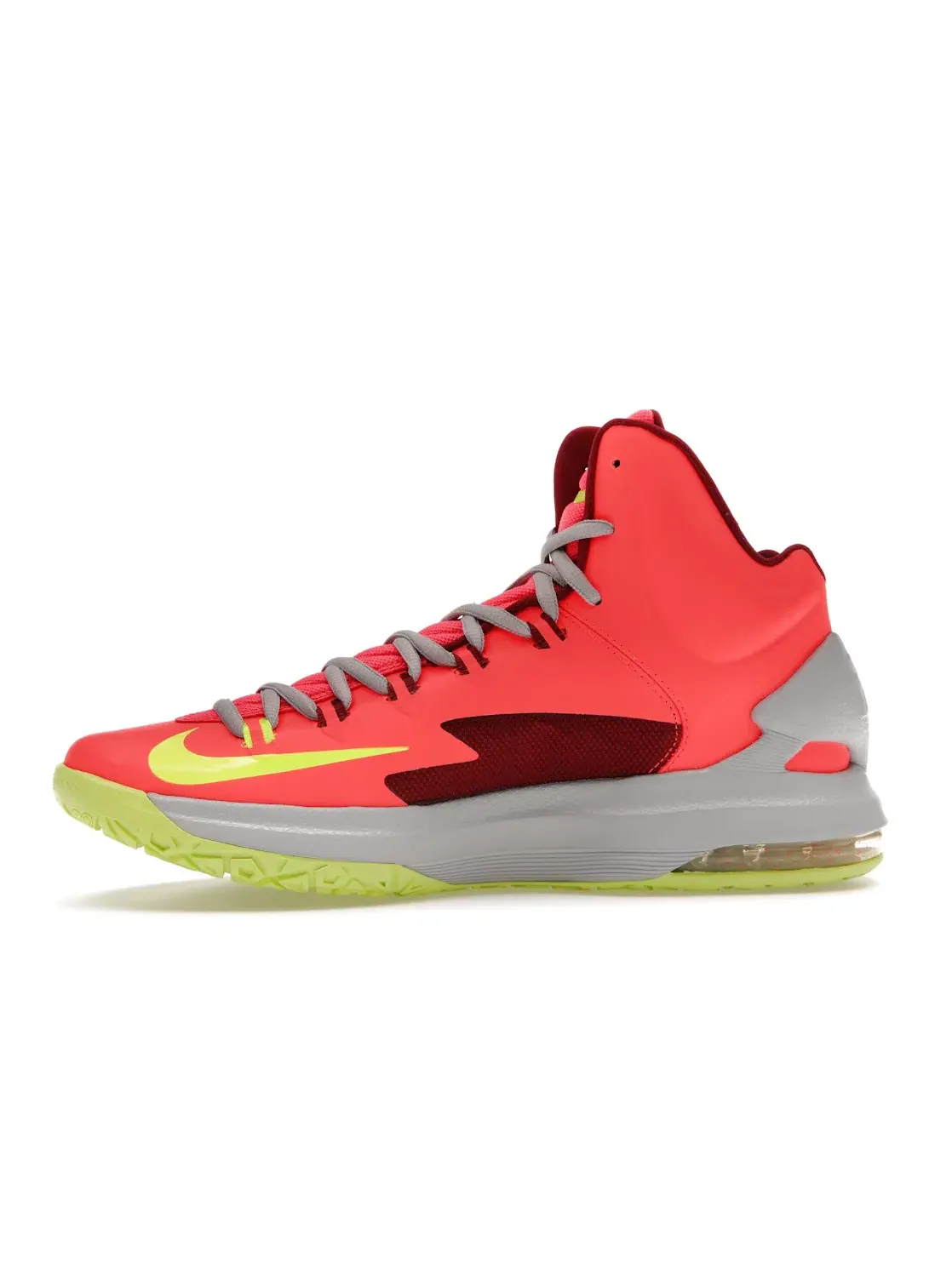 Мужские кроссовки для баскетбола Nike KD 5 — изображение 3 из 4, яркий/белый-серый