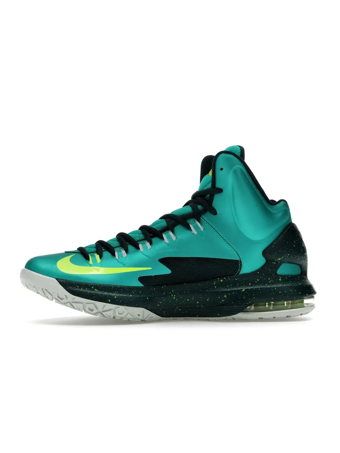 Мужские кроссовки для баскетбола Nike KD 5, Atomic Teal / Volt / Dark Atomic Teal / Fiberglass / Gamma Ray