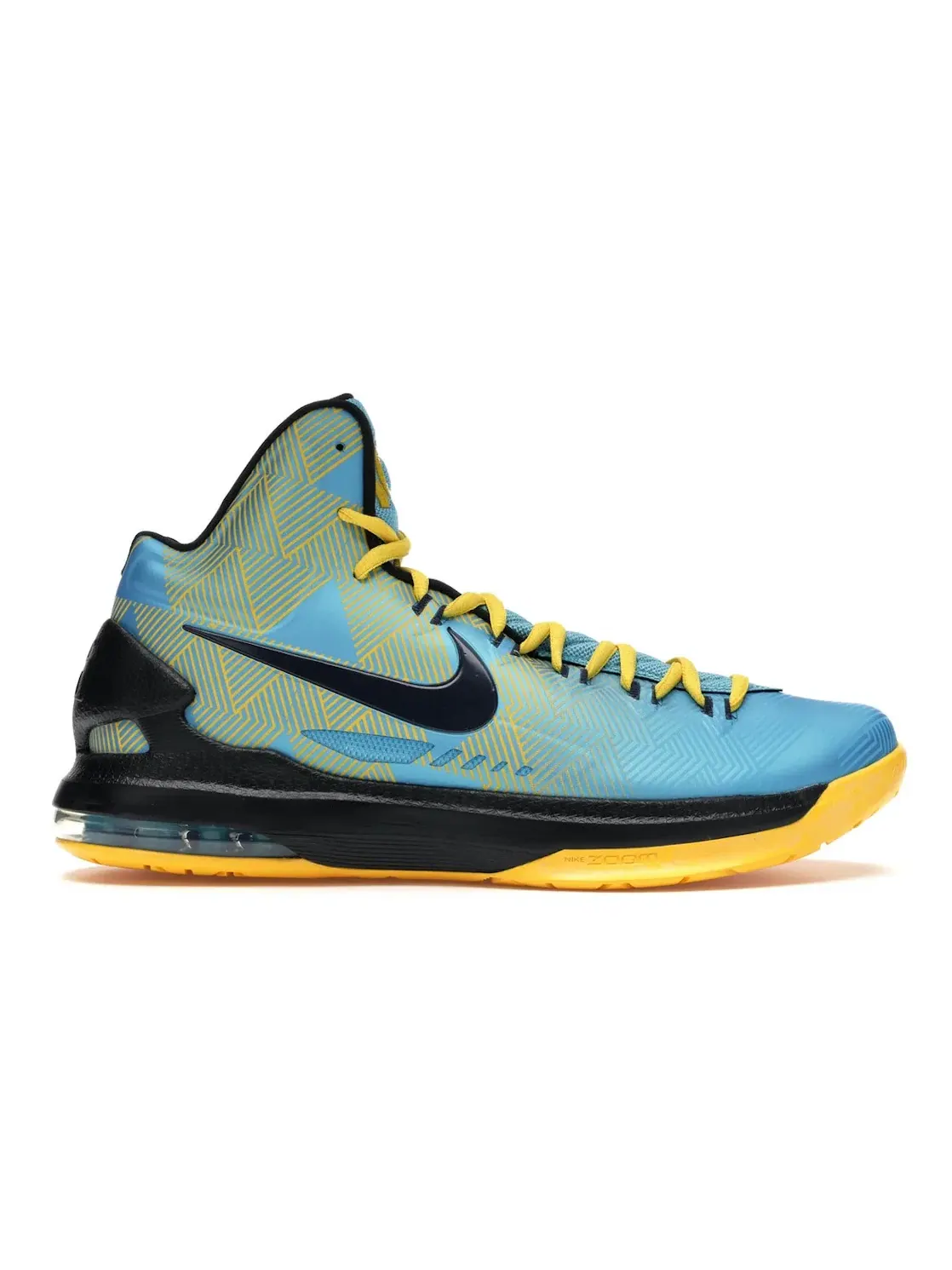 Мужские кроссовки для баскетбола Nike KD 5 — изображение 1 из 4, темный/синий-черный