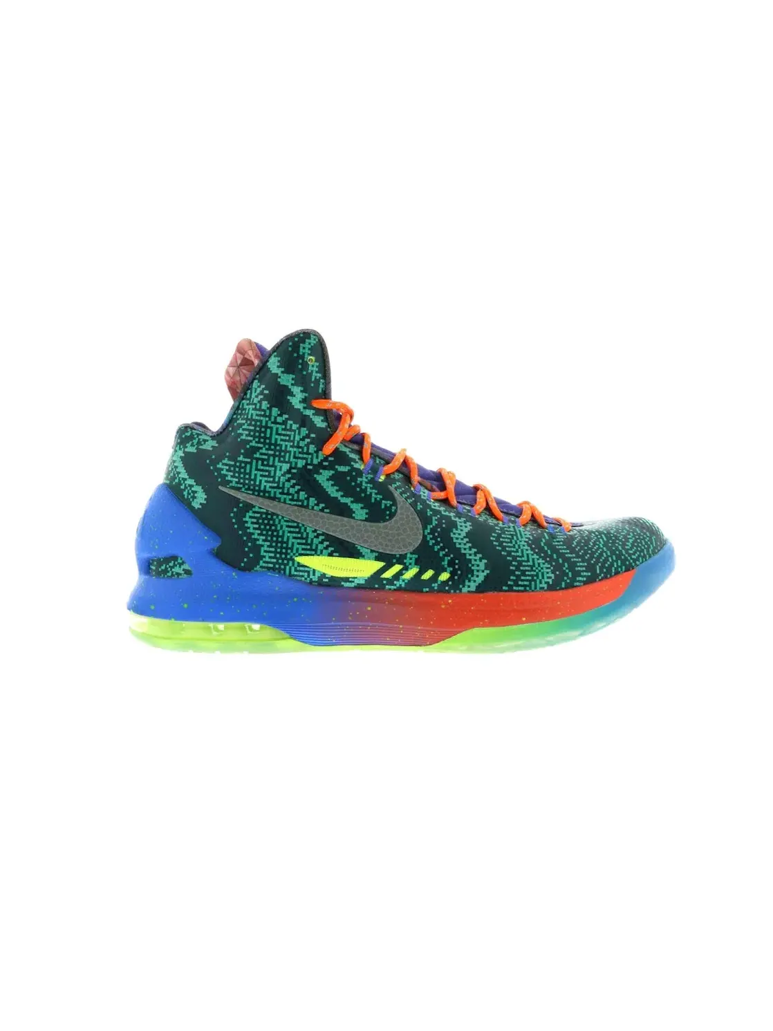 Мужские кроссовки для баскетбола Nike KD 5 — изображение 1 из 4, оранжевый-серебристый