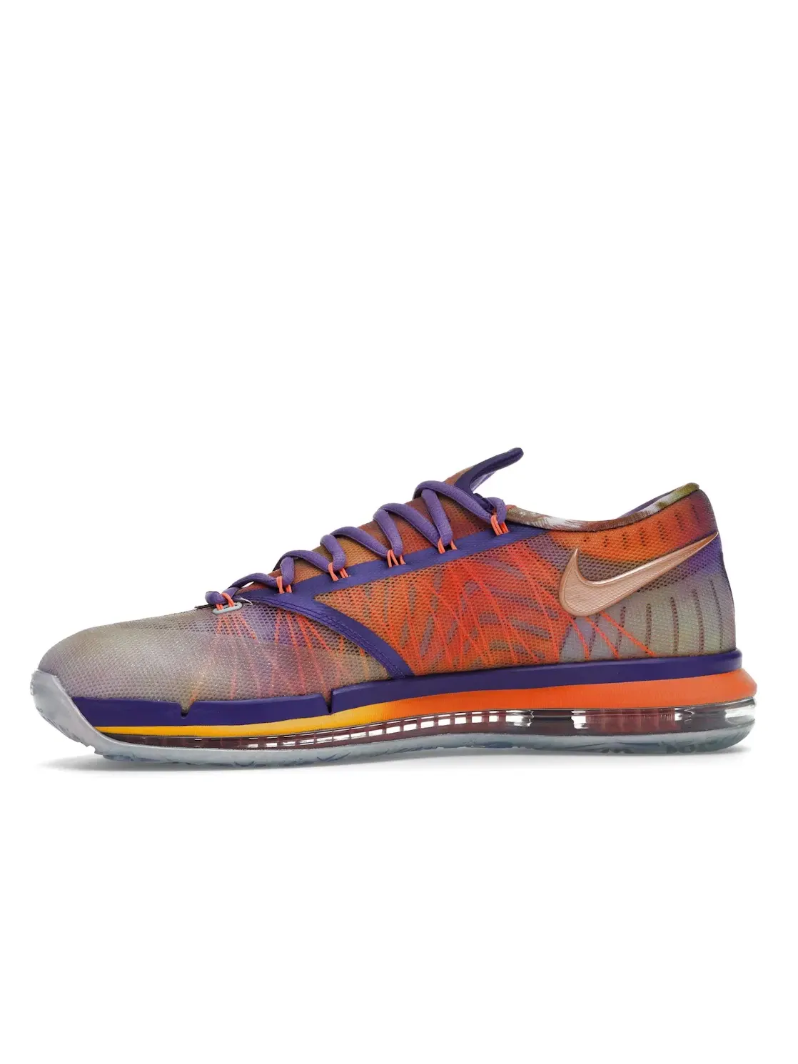 Мужские кроссовки для баскетбола Nike KD 6 Elite — изображение 3 из 4, мульти-/оранжевый
