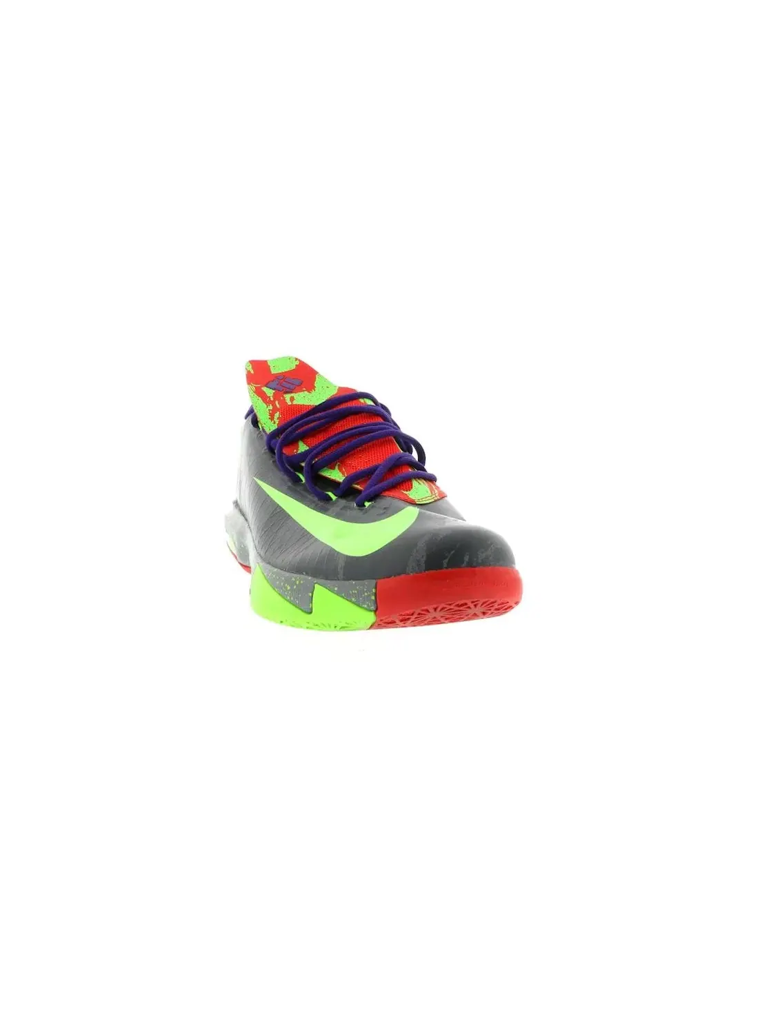 Мужские кроссовки с амортизацией Nike KD 6 Energy — изображение 2 из 4, серый/зеленый-яркий