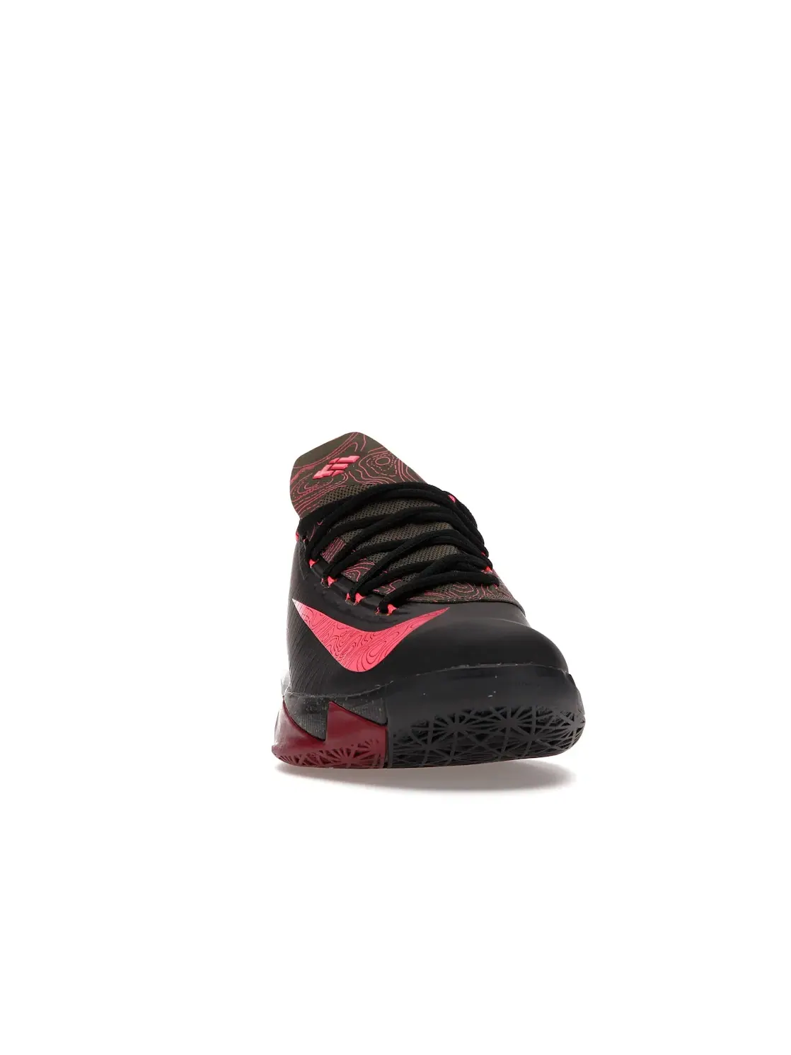 Мужские кроссовки с дизайном Meteorology Nike KD 6 — изображение 2 из 4, черный/красный